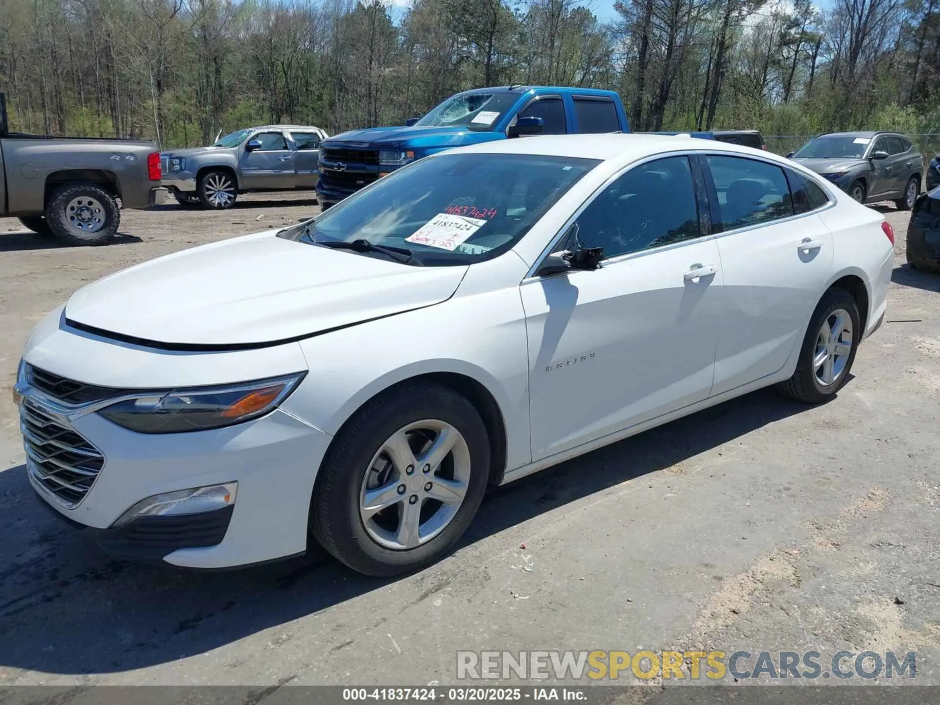 2 Photograph of a damaged car 1G1ZD5ST1RF109344 CHEVROLET MALIBU 2024