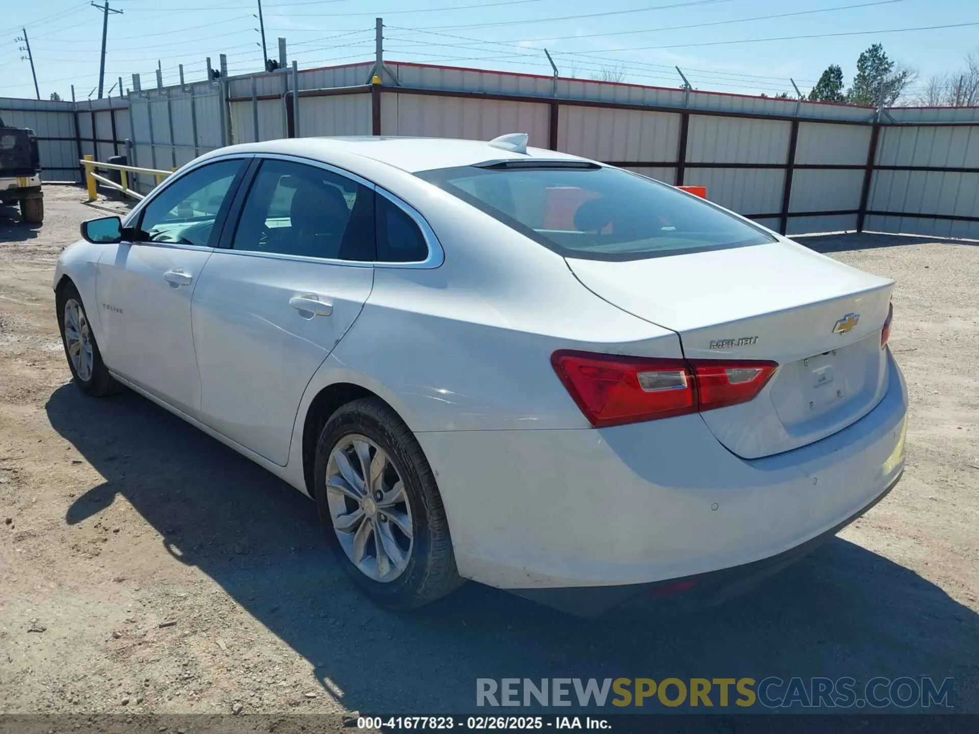 3 Photograph of a damaged car 1G1ZD5ST1RF109716 CHEVROLET MALIBU 2024