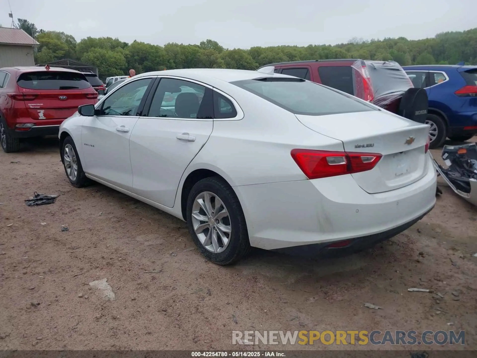 3 Photograph of a damaged car 1G1ZD5ST1RF110221 CHEVROLET MALIBU 2024