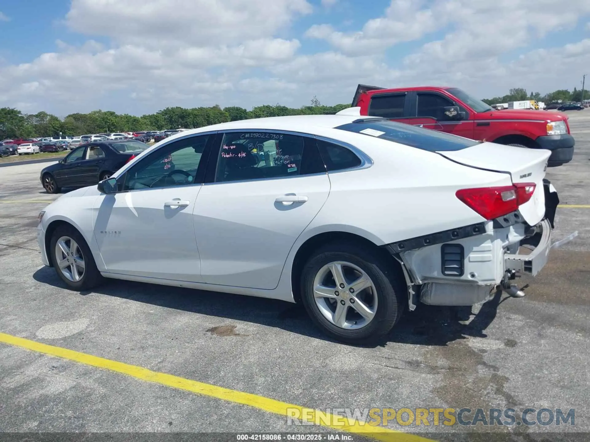 14 Photograph of a damaged car 1G1ZD5ST1RF113281 CHEVROLET MALIBU 2024