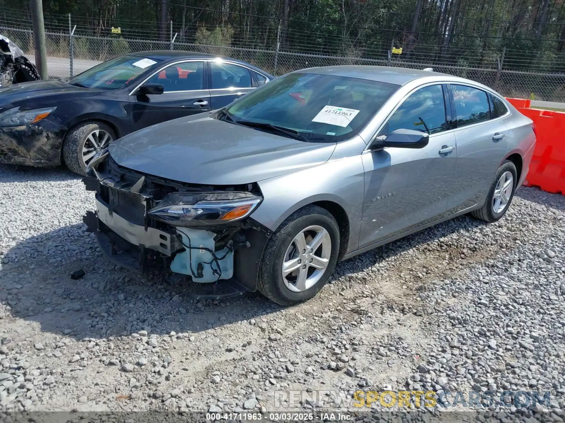 2 Photograph of a damaged car 1G1ZD5ST1RF118643 CHEVROLET MALIBU 2024