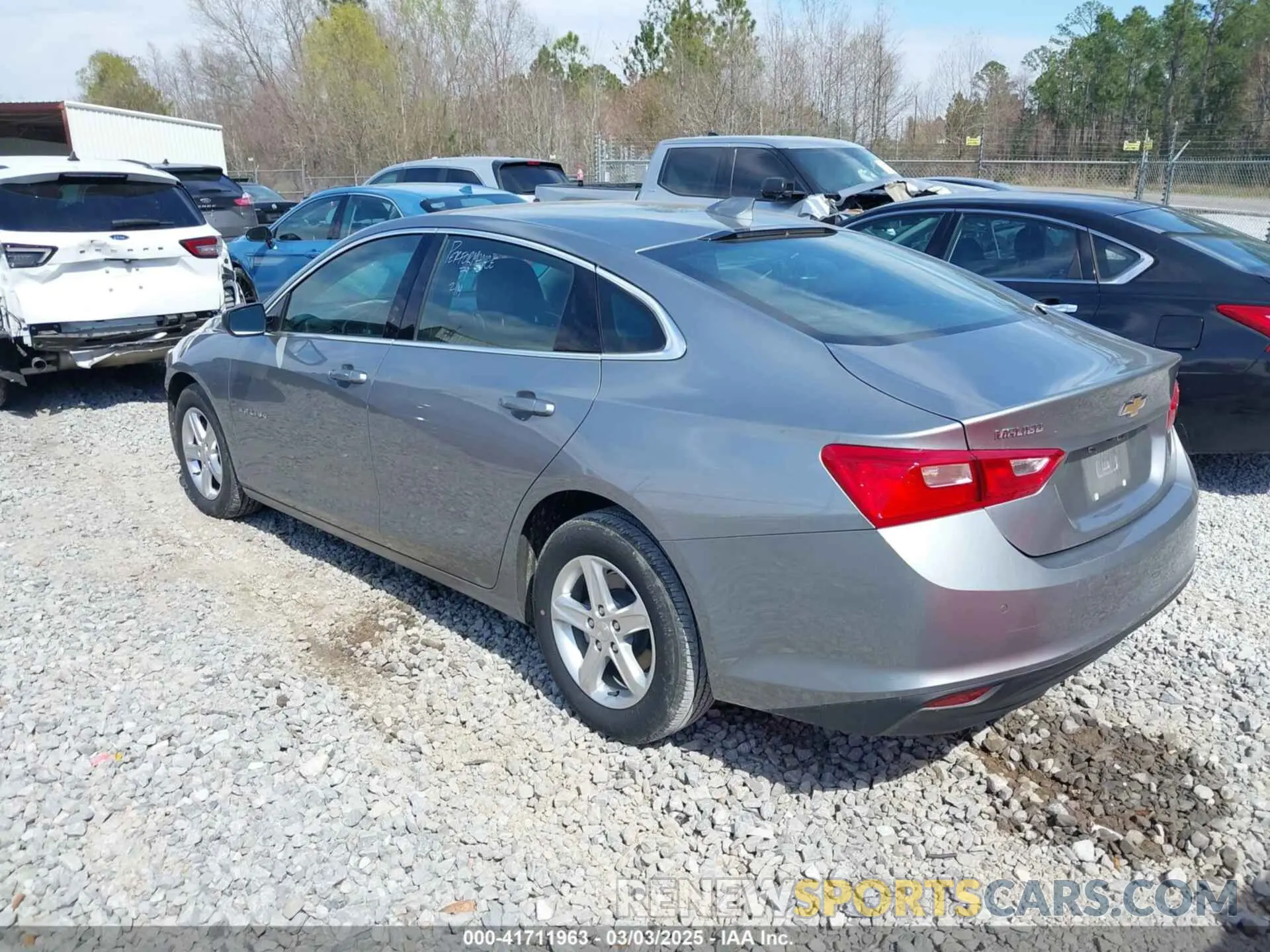 3 Photograph of a damaged car 1G1ZD5ST1RF118643 CHEVROLET MALIBU 2024