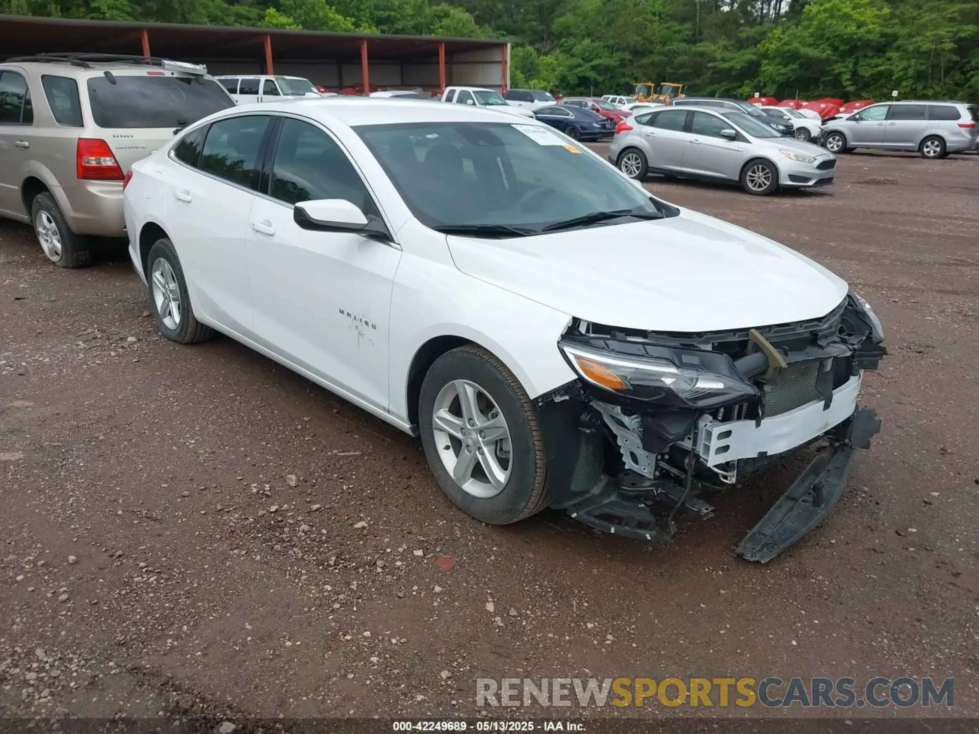 1 Photograph of a damaged car 1G1ZD5ST1RF121543 CHEVROLET MALIBU 2024