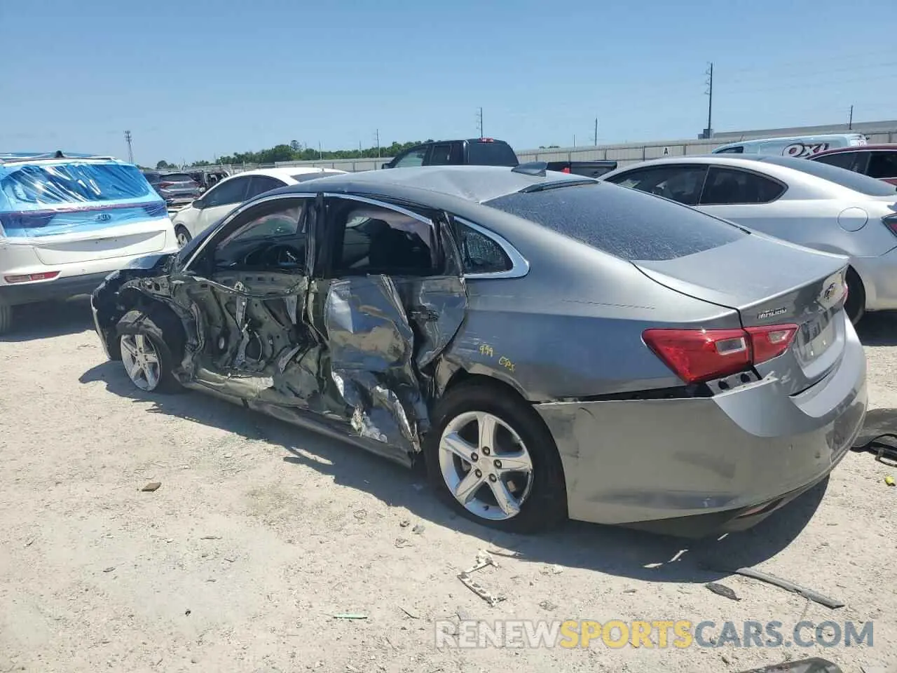 2 Фотография поврежденного автомобиля 1G1ZD5ST2RF112916 CHEVROLET MALIBU 2024