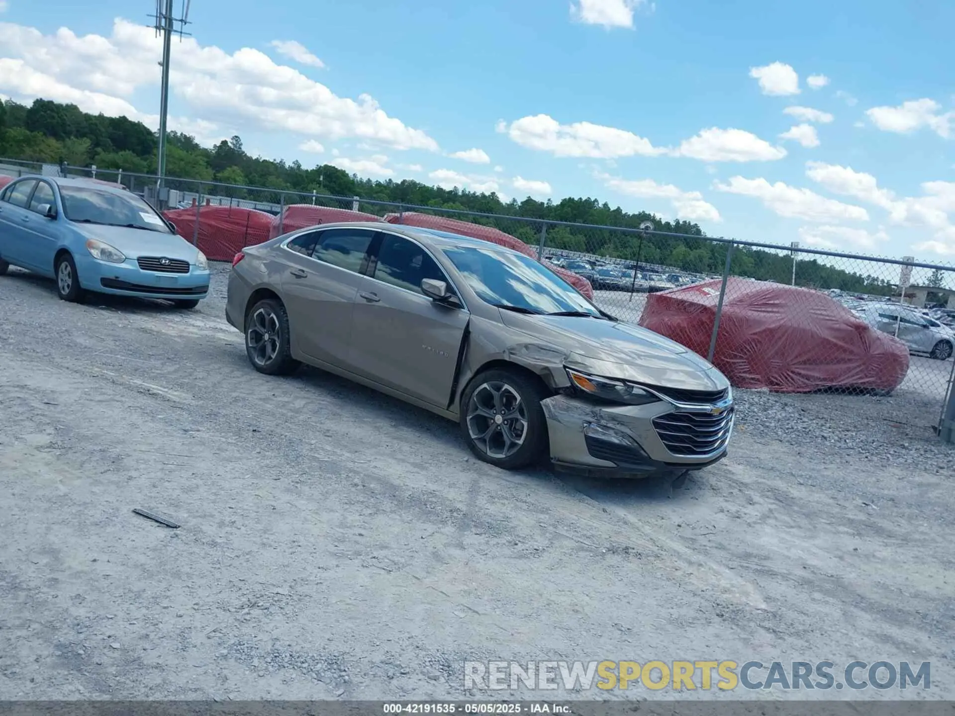 1 Photograph of a damaged car 1G1ZD5ST2RF138514 CHEVROLET MALIBU 2024