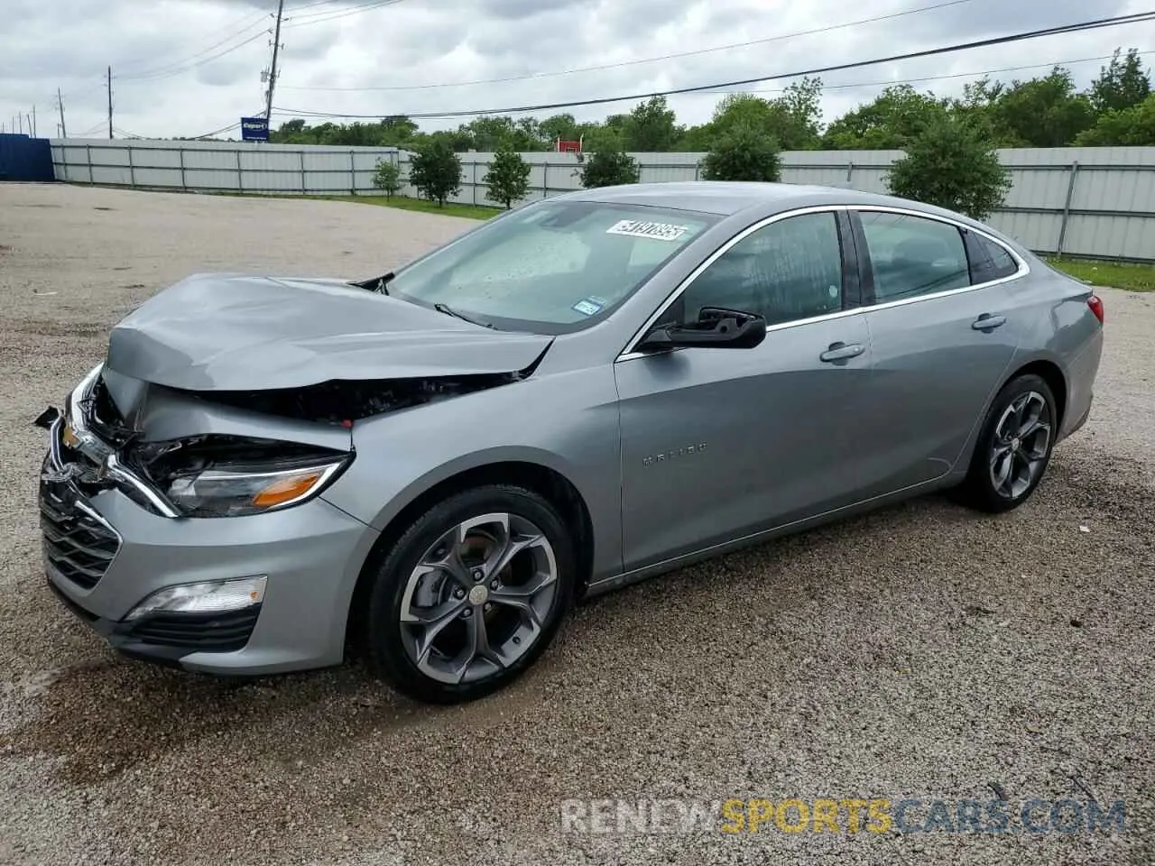 1 Photograph of a damaged car 1G1ZD5ST2RF161226 CHEVROLET MALIBU 2024