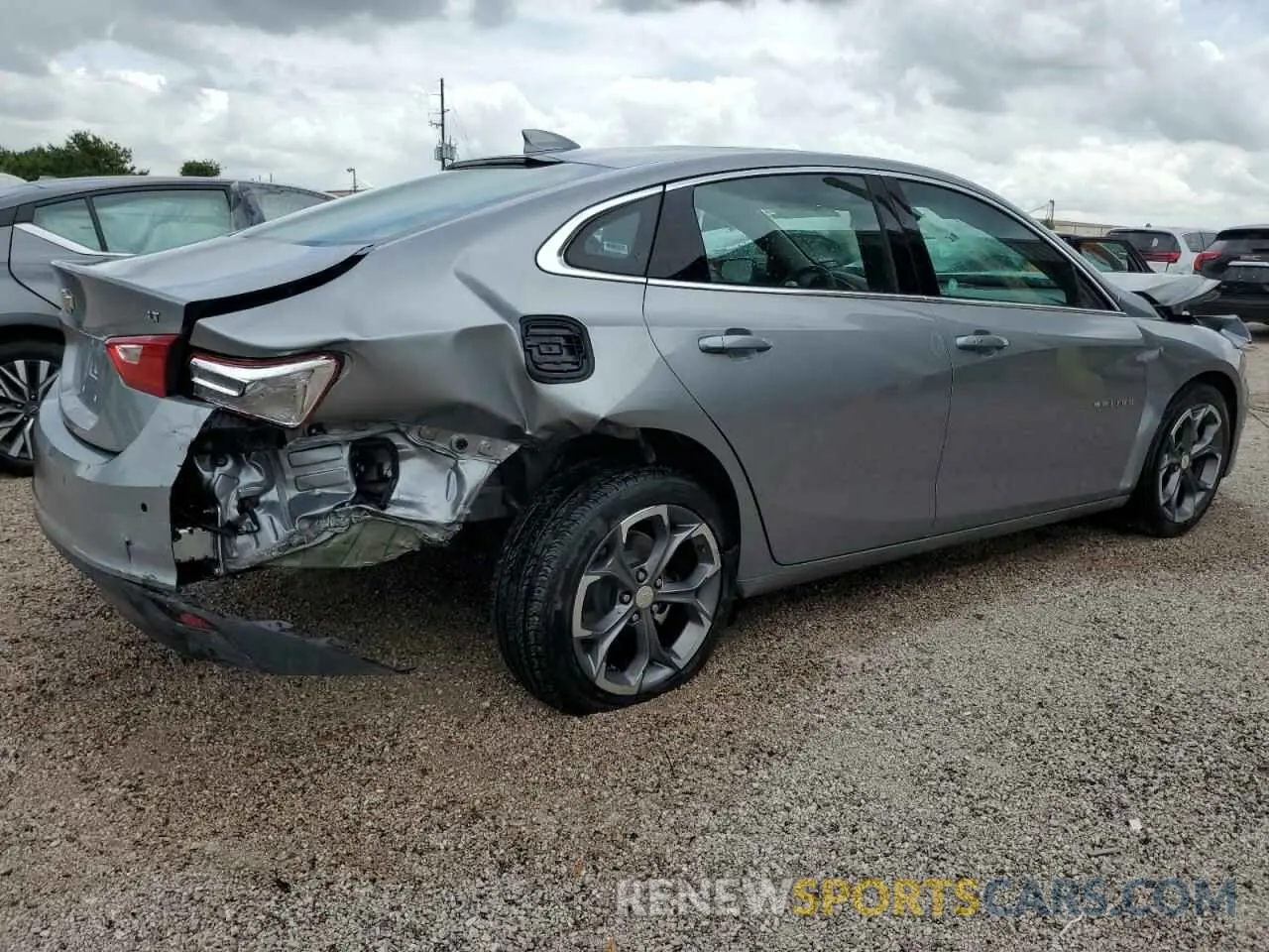 3 Photograph of a damaged car 1G1ZD5ST2RF161226 CHEVROLET MALIBU 2024