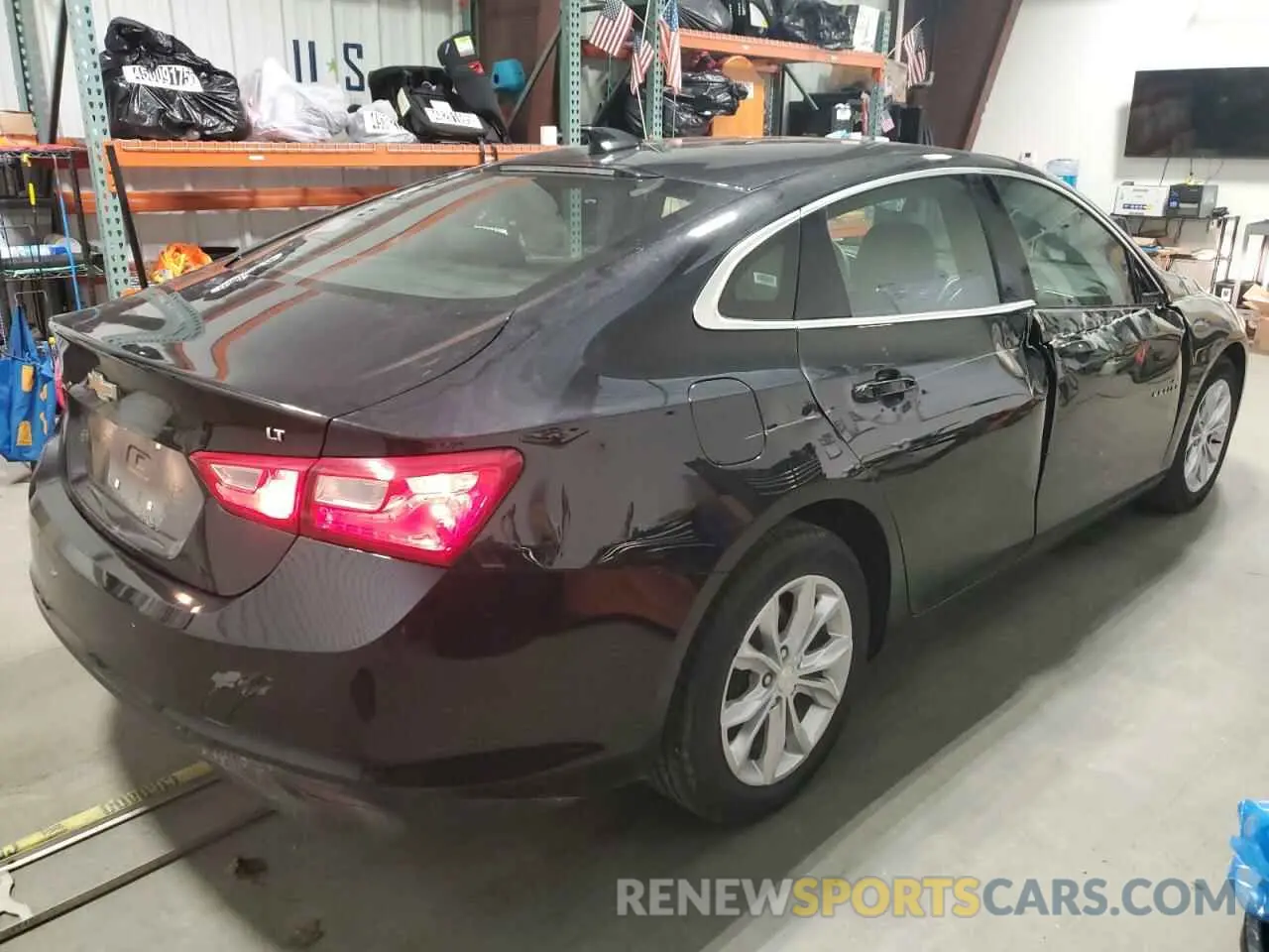 3 Photograph of a damaged car 1G1ZD5ST2RF173229 CHEVROLET MALIBU 2024