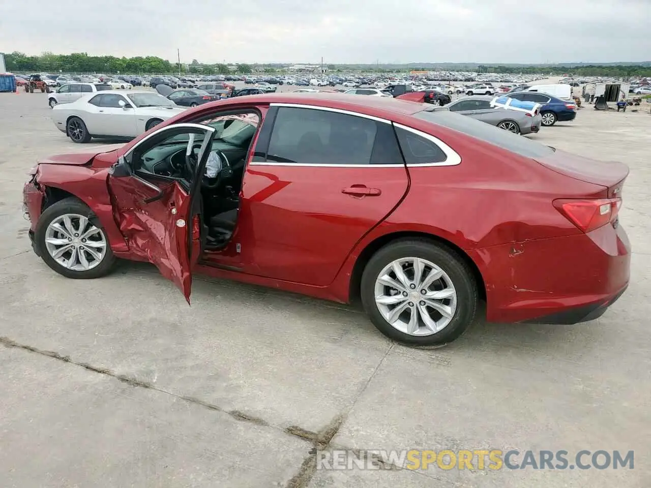 2 Photograph of a damaged car 1G1ZD5ST2RF188605 CHEVROLET MALIBU 2024