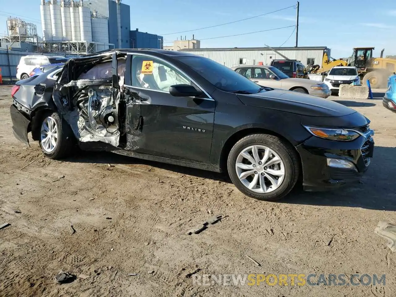 4 Photograph of a damaged car 1G1ZD5ST2RF211266 CHEVROLET MALIBU 2024