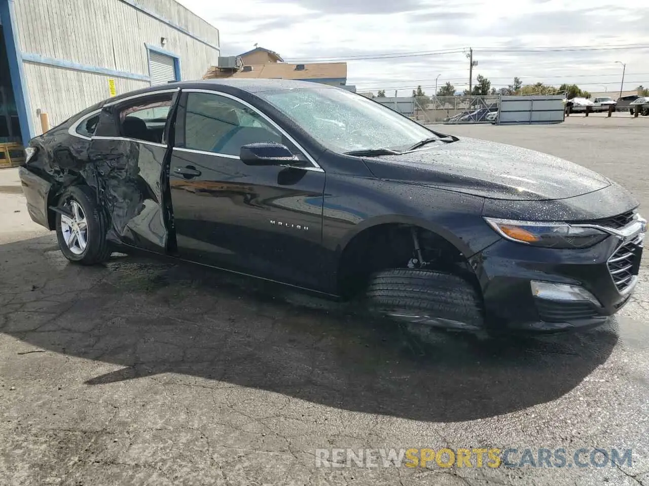 4 Photograph of a damaged car 1G1ZD5ST2RF237897 CHEVROLET MALIBU 2024