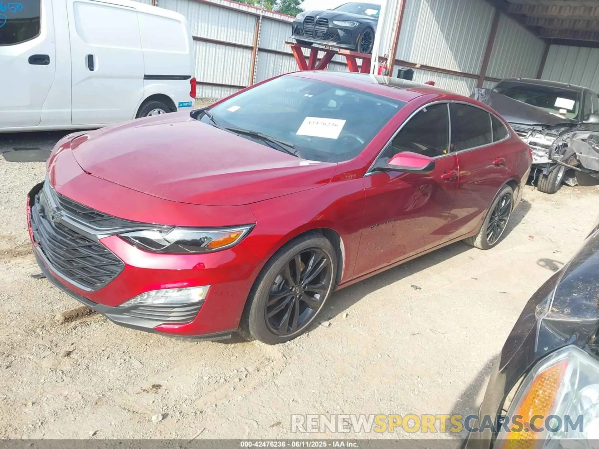 2 Photograph of a damaged car 1G1ZD5ST3RF115842 CHEVROLET MALIBU 2024