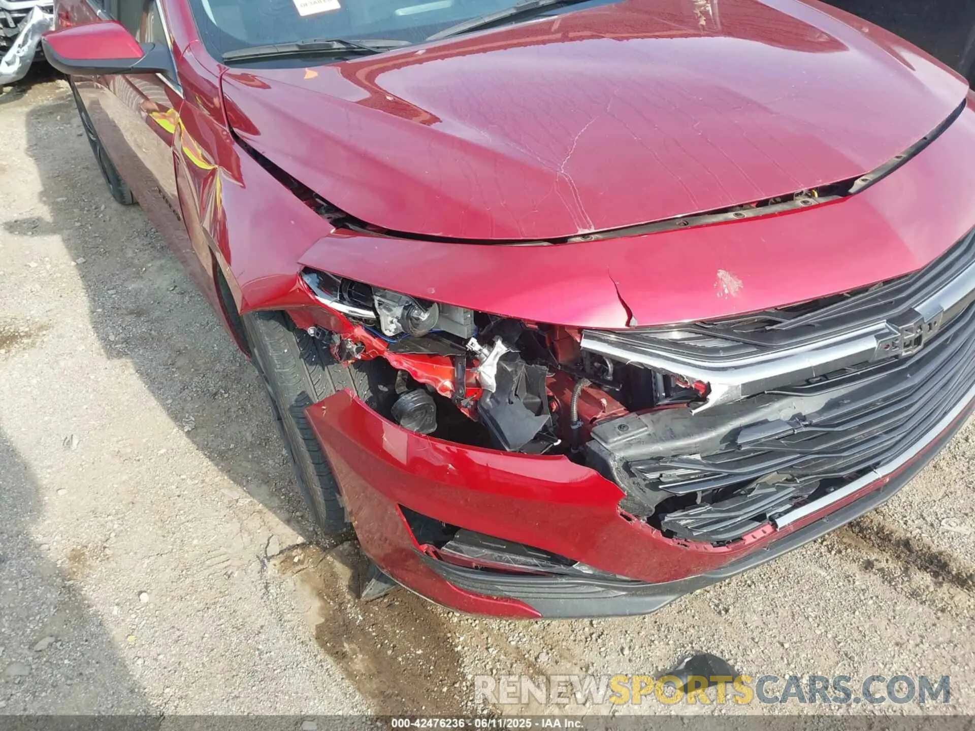 6 Photograph of a damaged car 1G1ZD5ST3RF115842 CHEVROLET MALIBU 2024