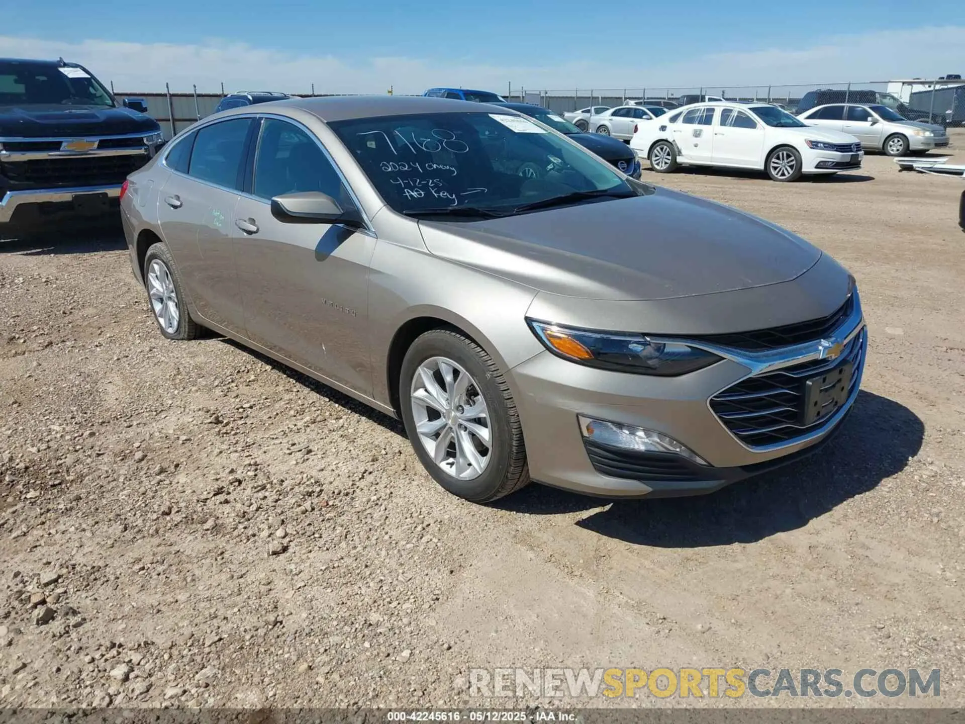 1 Photograph of a damaged car 1G1ZD5ST3RF117168 CHEVROLET MALIBU 2024