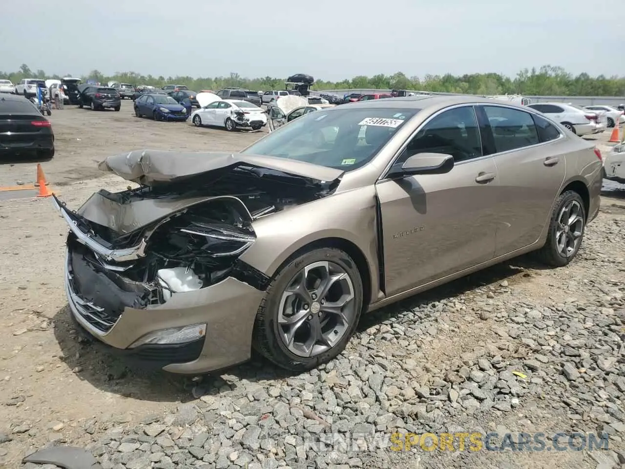 1 Photograph of a damaged car 1G1ZD5ST3RF204939 CHEVROLET MALIBU 2024