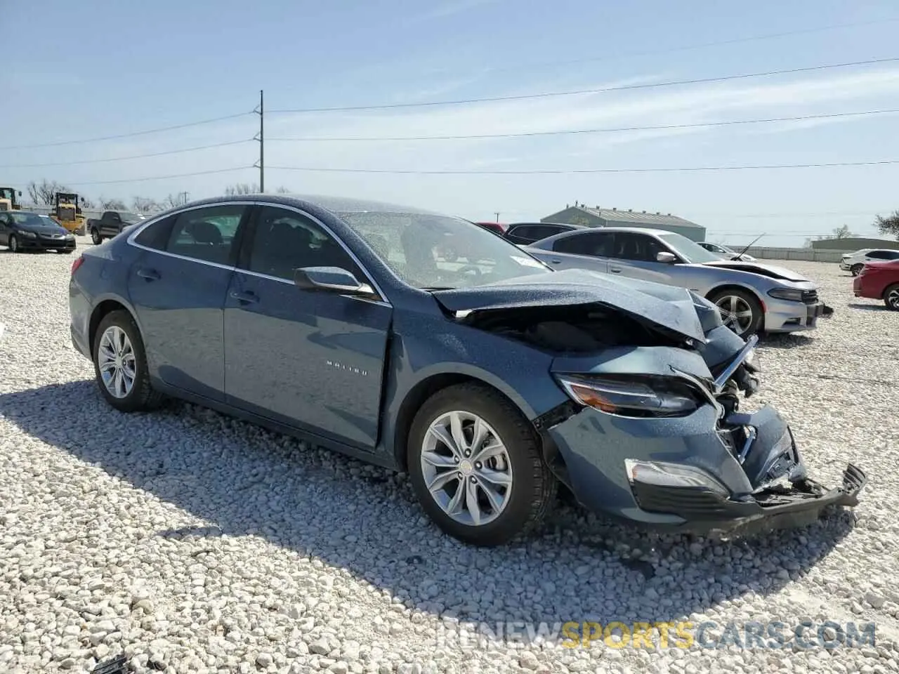 4 Фотография поврежденного автомобиля 1G1ZD5ST3RF247550 CHEVROLET MALIBU 2024