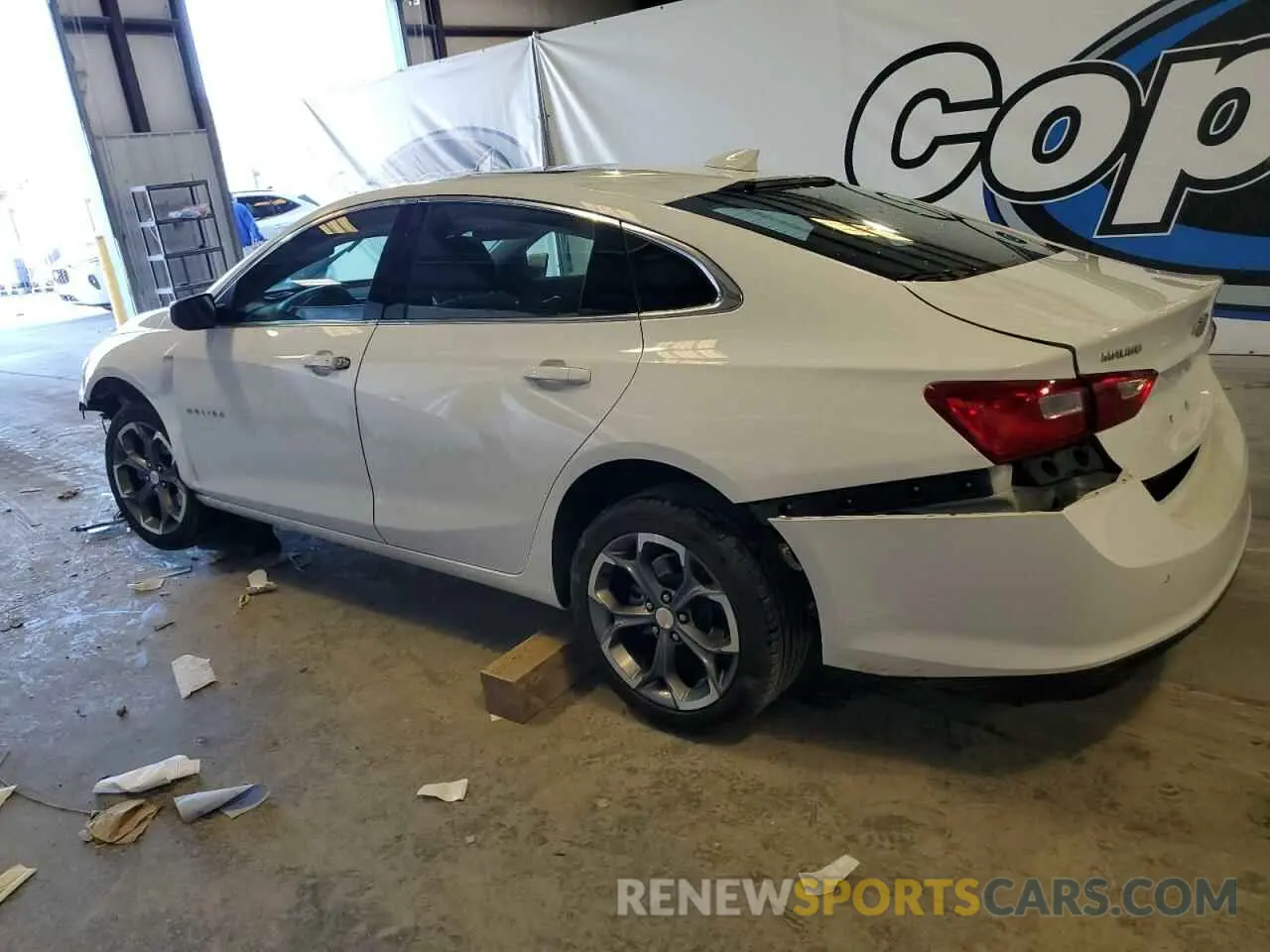 2 Photograph of a damaged car 1G1ZD5ST4RF150793 CHEVROLET MALIBU 2024