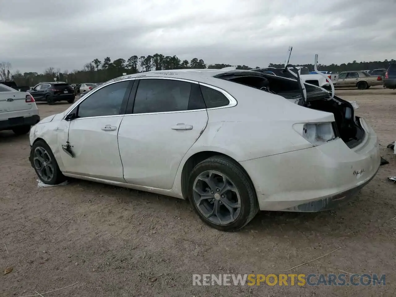 2 Photograph of a damaged car 1G1ZD5ST4RF191974 CHEVROLET MALIBU 2024