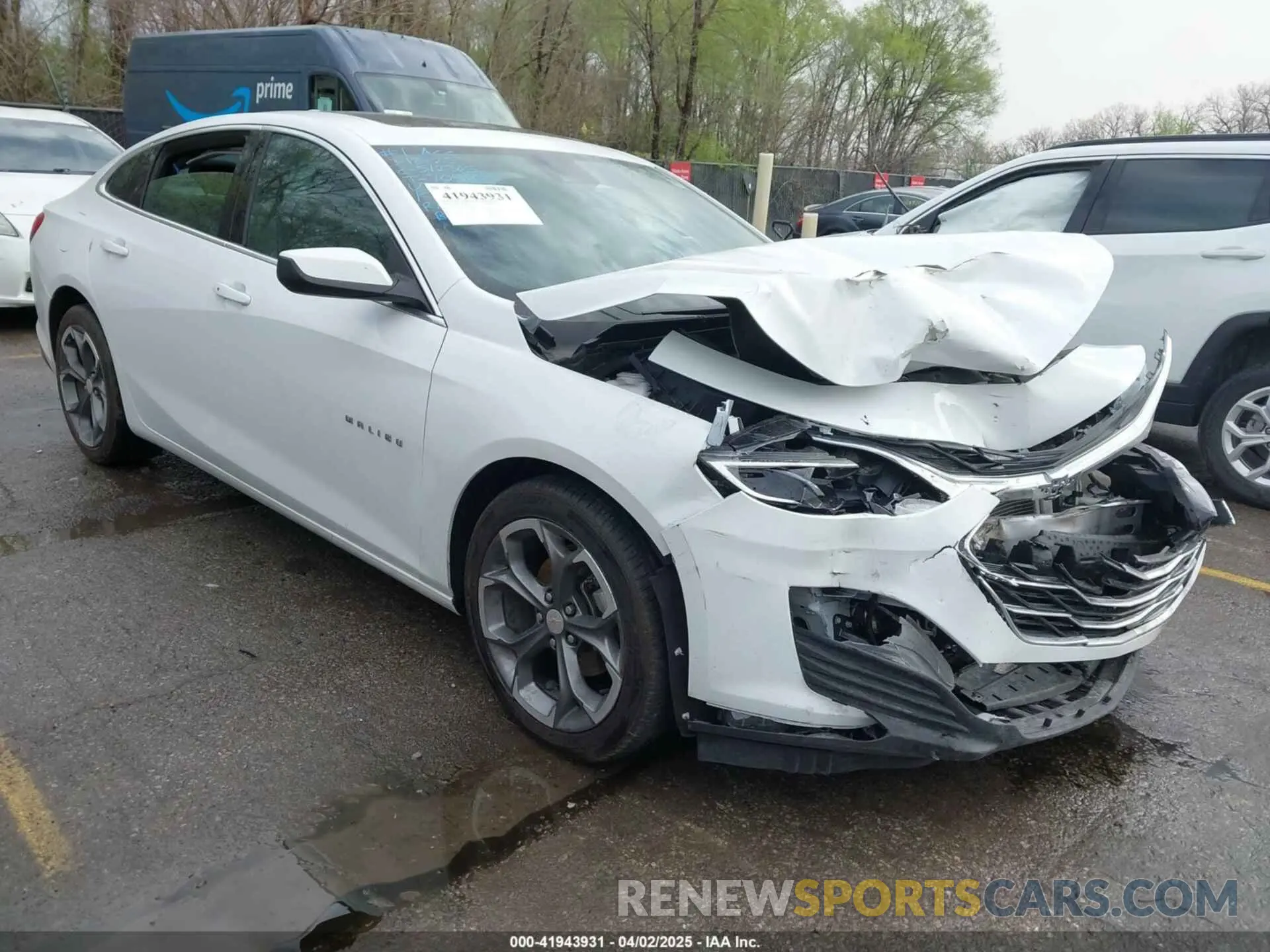 1 Photograph of a damaged car 1G1ZD5ST5RF128382 CHEVROLET MALIBU 2024