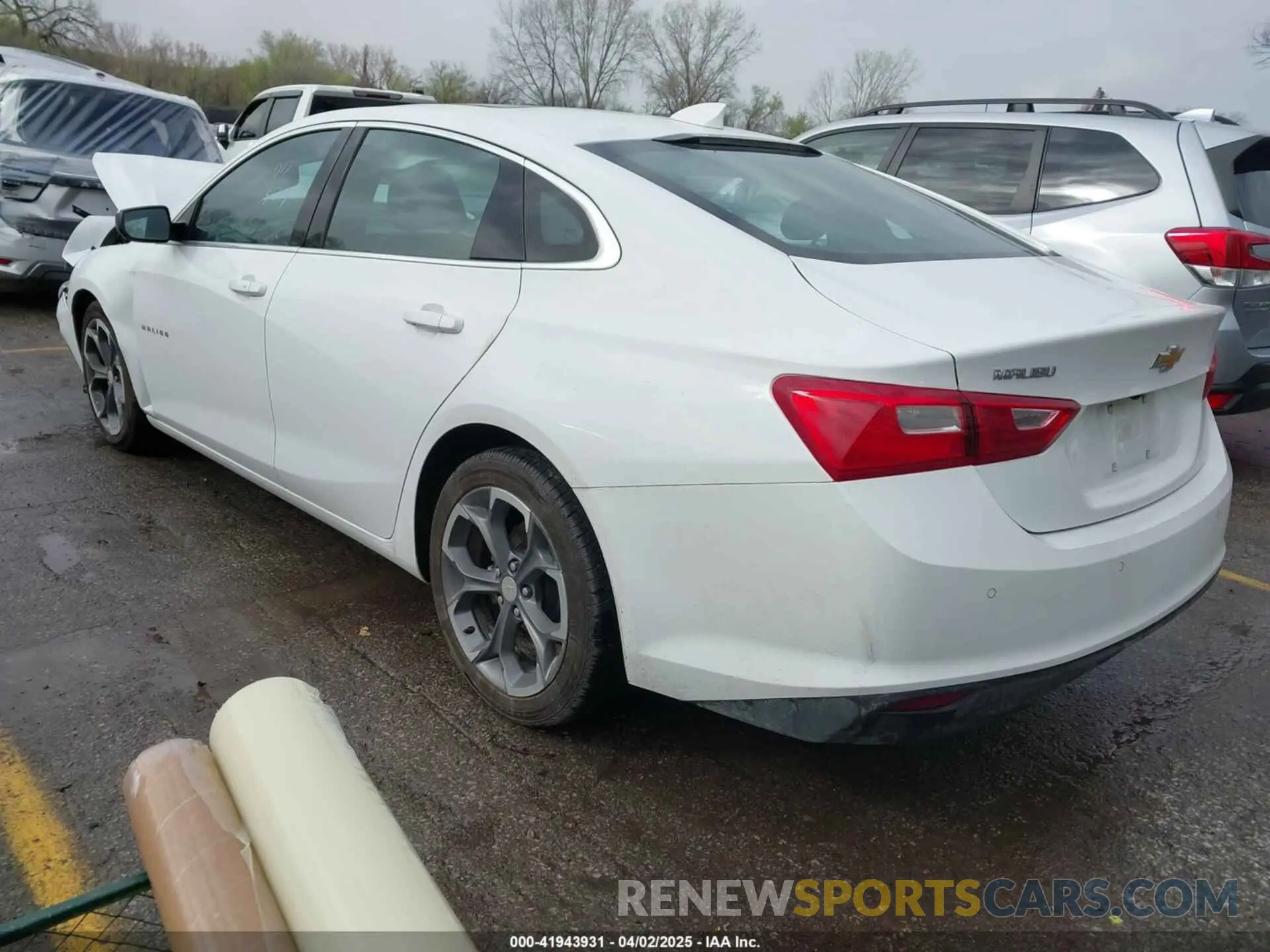 3 Photograph of a damaged car 1G1ZD5ST5RF128382 CHEVROLET MALIBU 2024