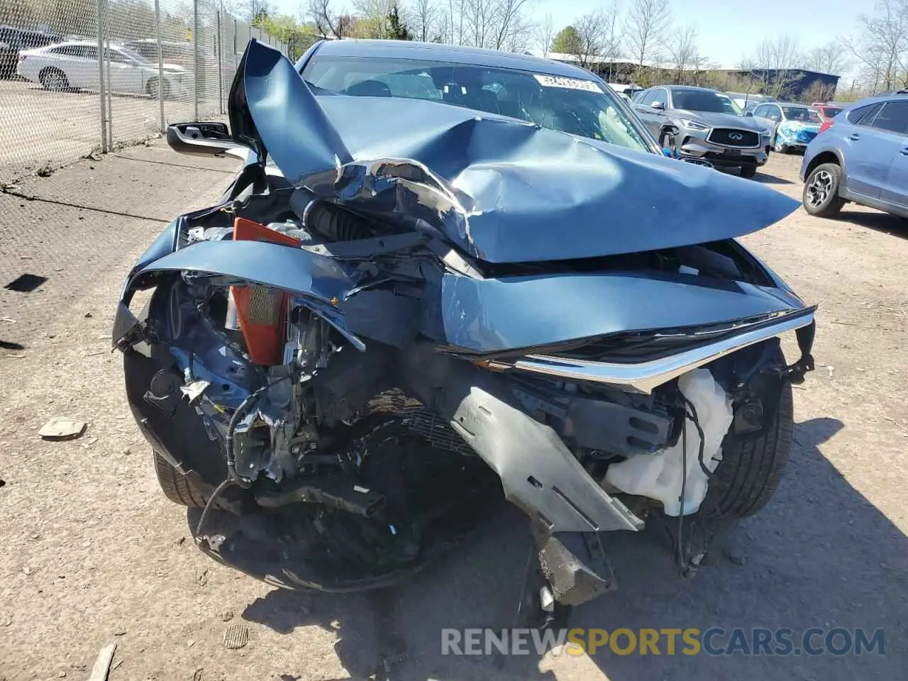 5 Photograph of a damaged car 1G1ZD5ST5RF205395 CHEVROLET MALIBU 2024