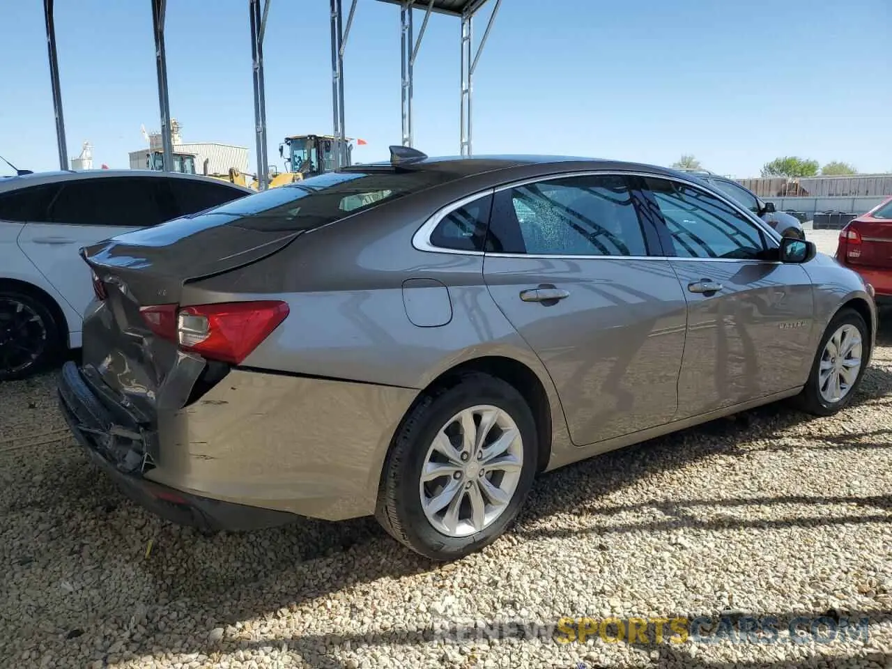 3 Photograph of a damaged car 1G1ZD5ST5RF227512 CHEVROLET MALIBU 2024