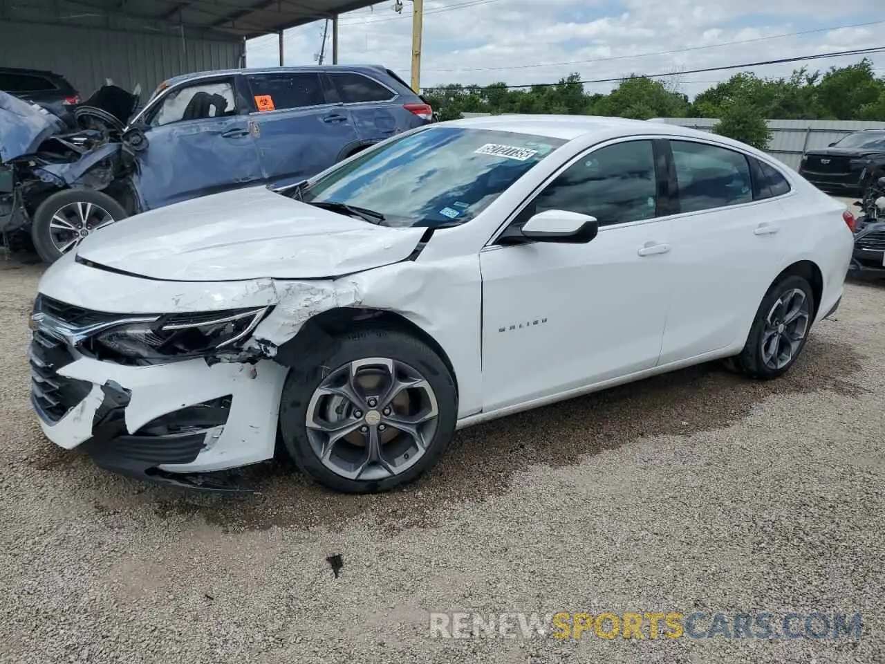 1 Photograph of a damaged car 1G1ZD5ST6RF172570 CHEVROLET MALIBU 2024