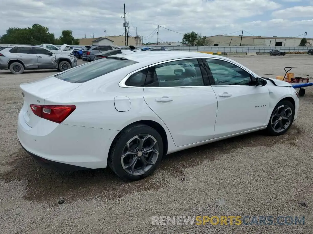 3 Photograph of a damaged car 1G1ZD5ST6RF172570 CHEVROLET MALIBU 2024