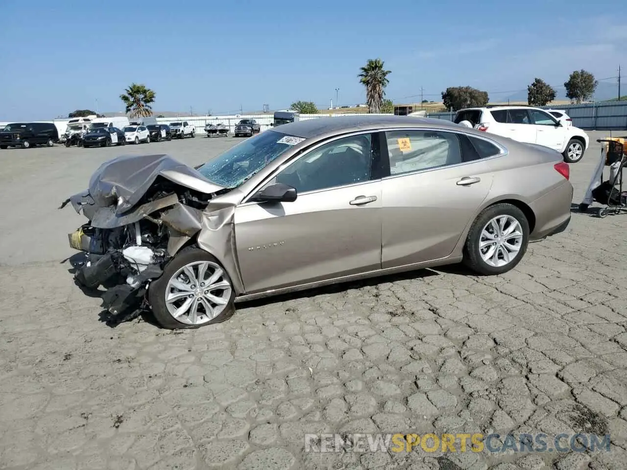 1 Photograph of a damaged car 1G1ZD5ST6RF251236 CHEVROLET MALIBU 2024