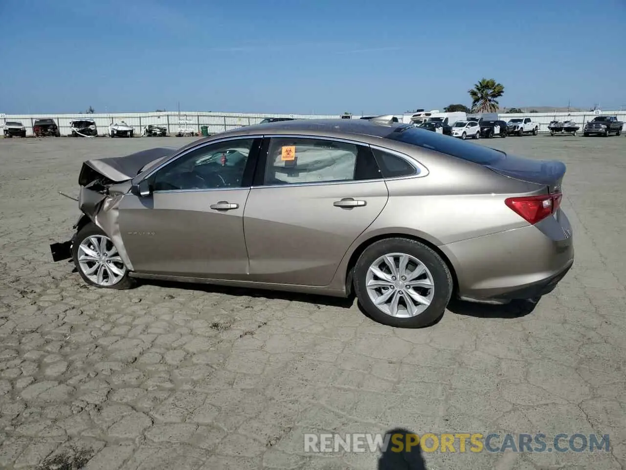 2 Photograph of a damaged car 1G1ZD5ST6RF251236 CHEVROLET MALIBU 2024