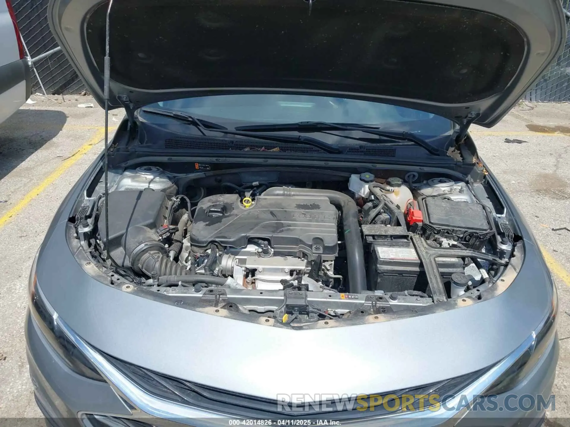 10 Photograph of a damaged car 1G1ZD5ST7RF127637 CHEVROLET MALIBU 2024