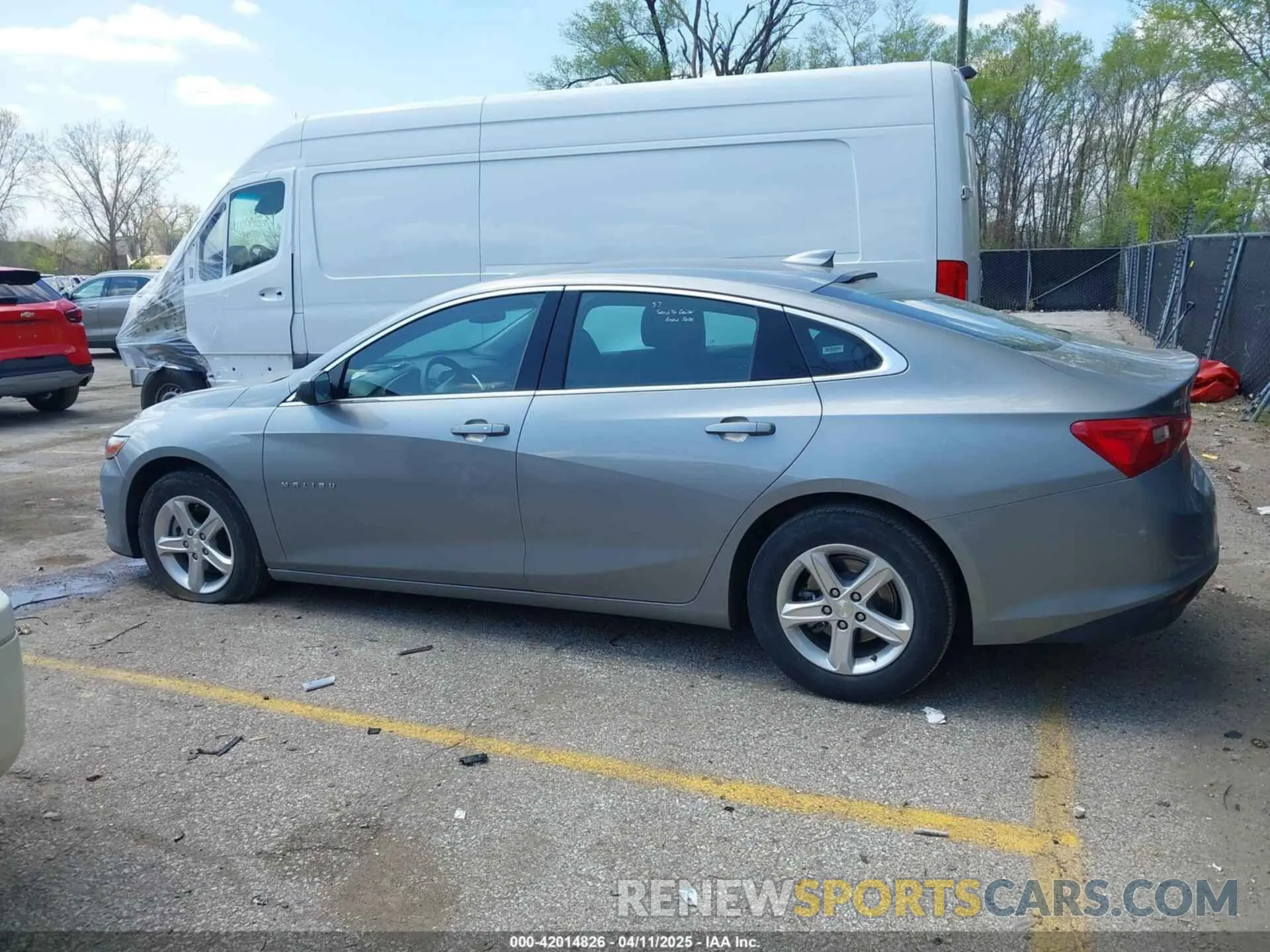 14 Photograph of a damaged car 1G1ZD5ST7RF127637 CHEVROLET MALIBU 2024