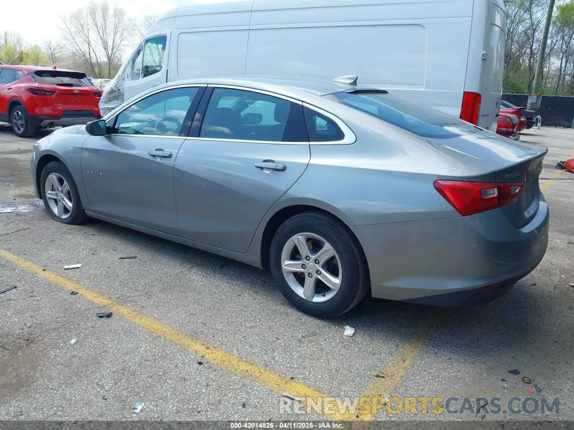 3 Photograph of a damaged car 1G1ZD5ST7RF127637 CHEVROLET MALIBU 2024