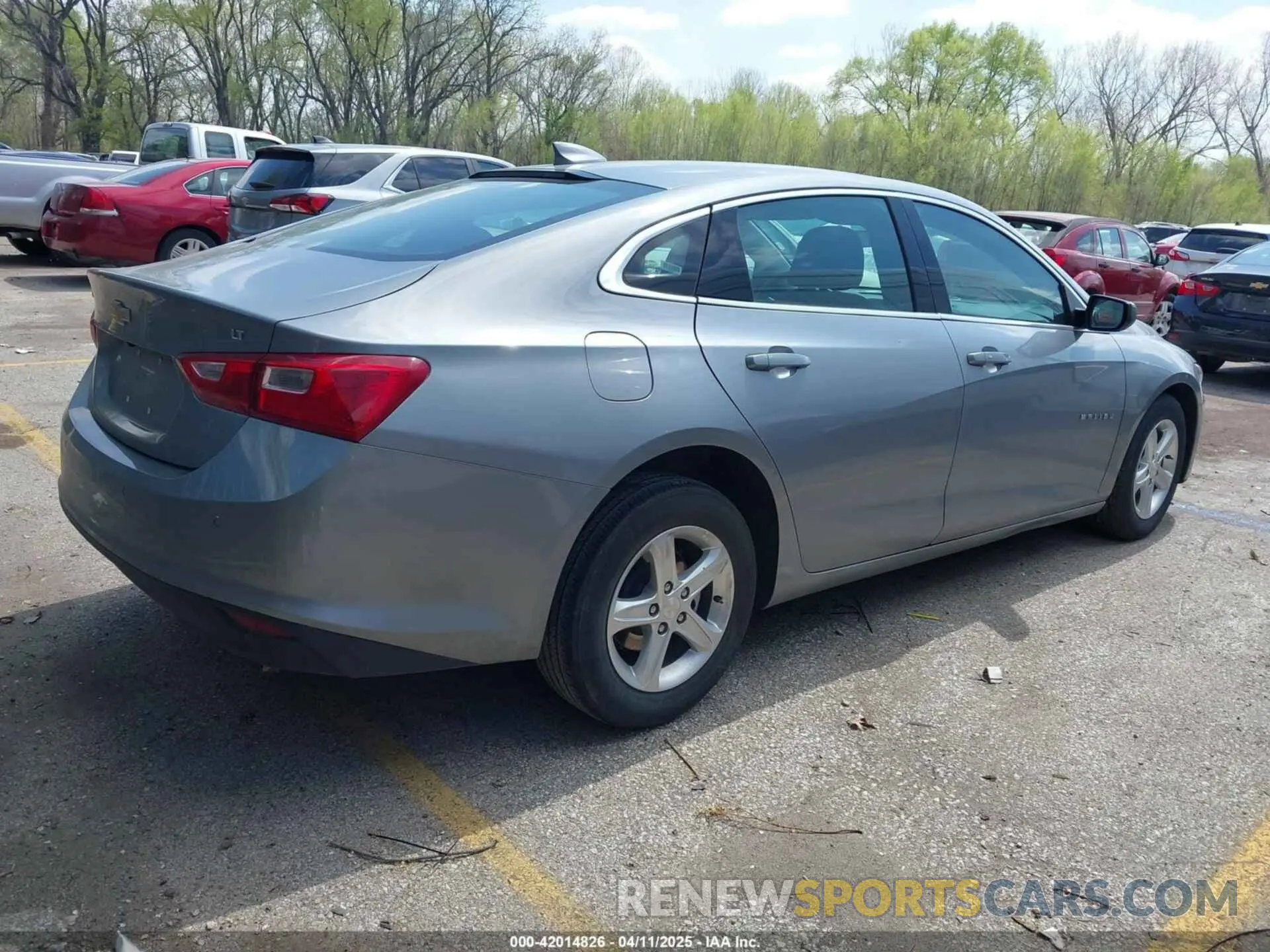 4 Photograph of a damaged car 1G1ZD5ST7RF127637 CHEVROLET MALIBU 2024