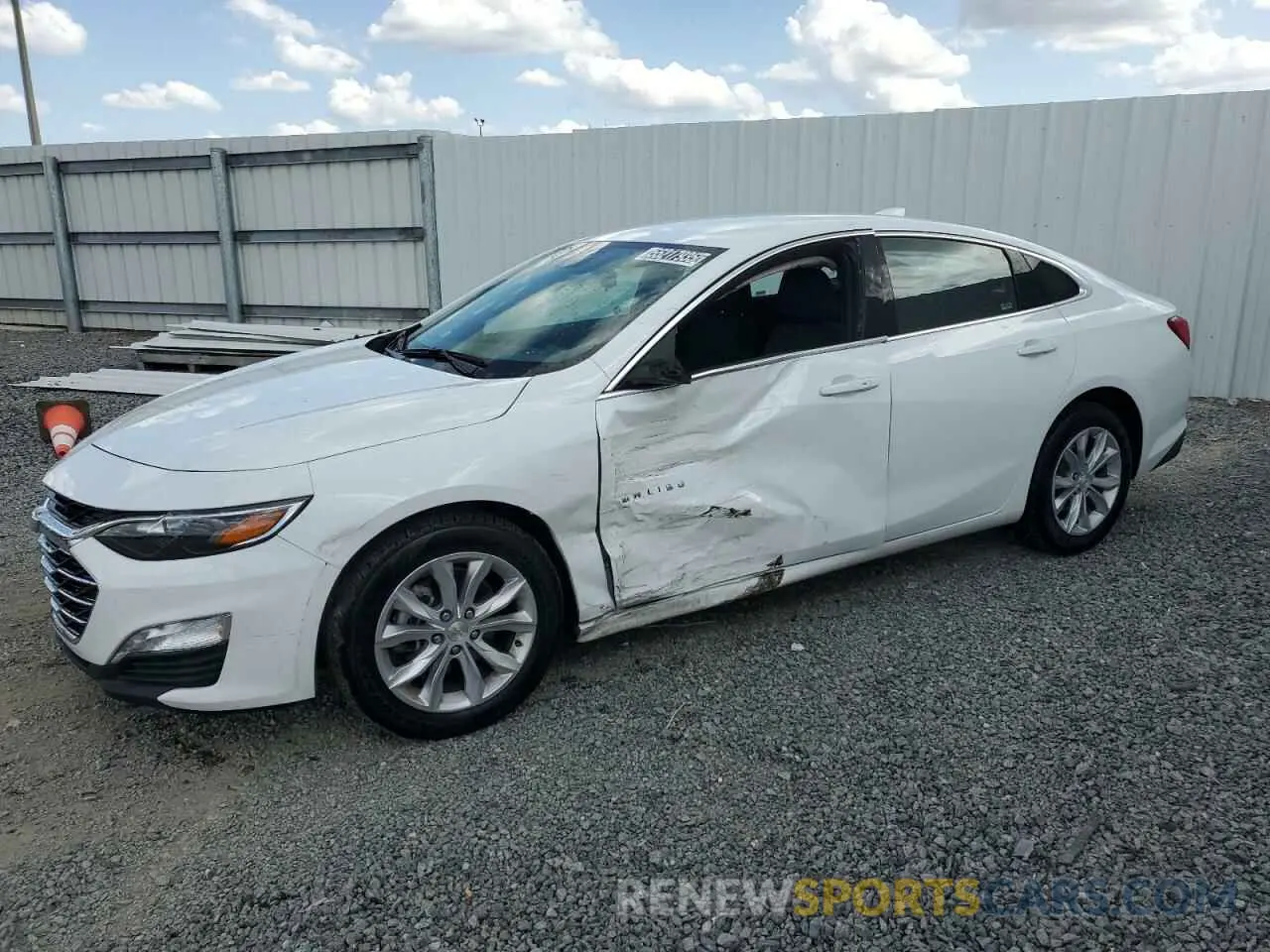 1 Photograph of a damaged car 1G1ZD5ST7RF132210 CHEVROLET MALIBU 2024