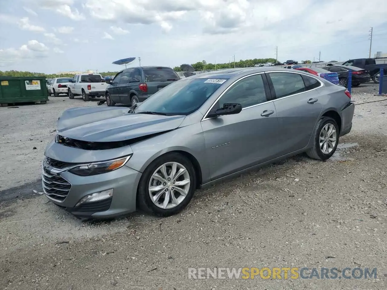 1 Photograph of a damaged car 1G1ZD5ST7RF143157 CHEVROLET MALIBU 2024
