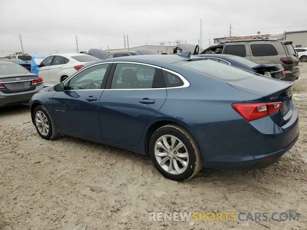 2 Photograph of a damaged car 1G1ZD5ST7RF161562 CHEVROLET MALIBU 2024