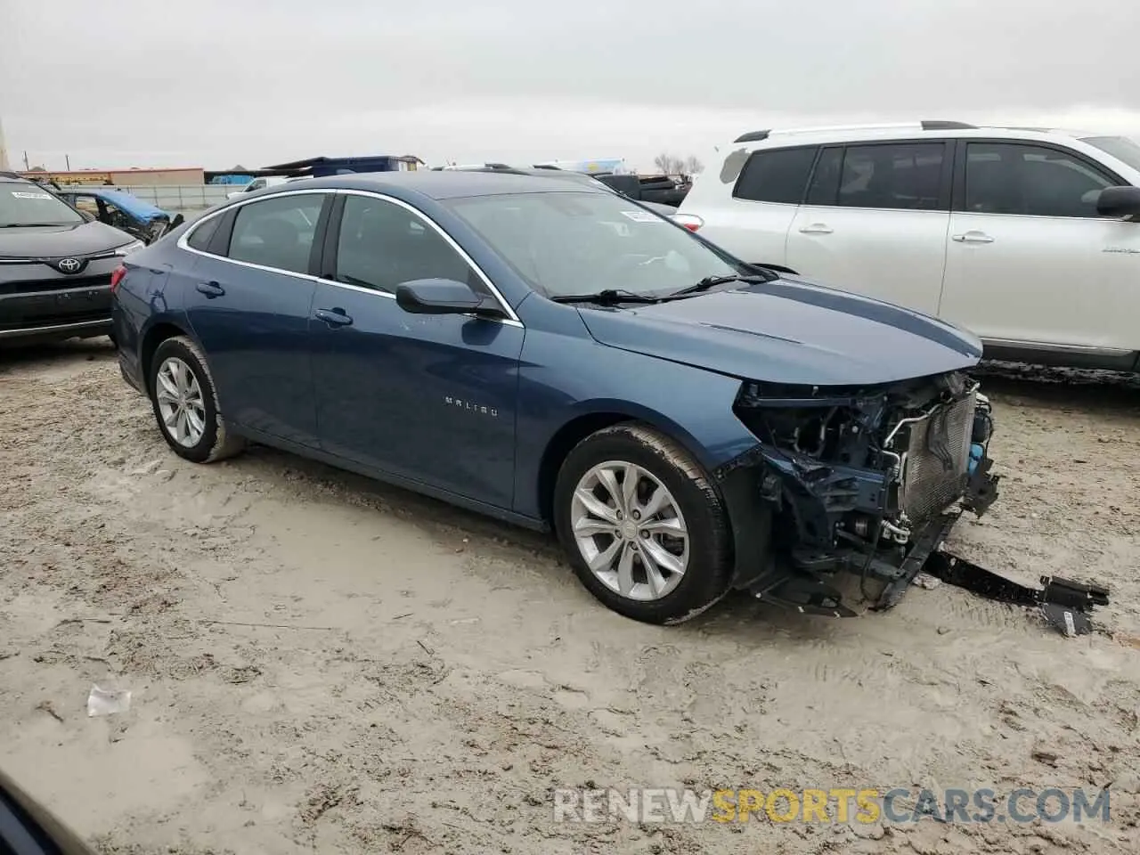 4 Photograph of a damaged car 1G1ZD5ST7RF161562 CHEVROLET MALIBU 2024
