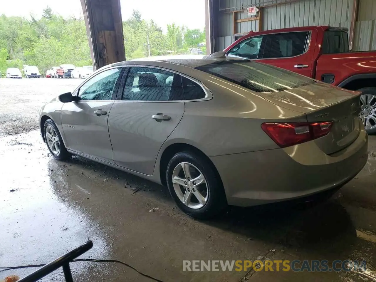 2 Photograph of a damaged car 1G1ZD5ST7RF236275 CHEVROLET MALIBU 2024