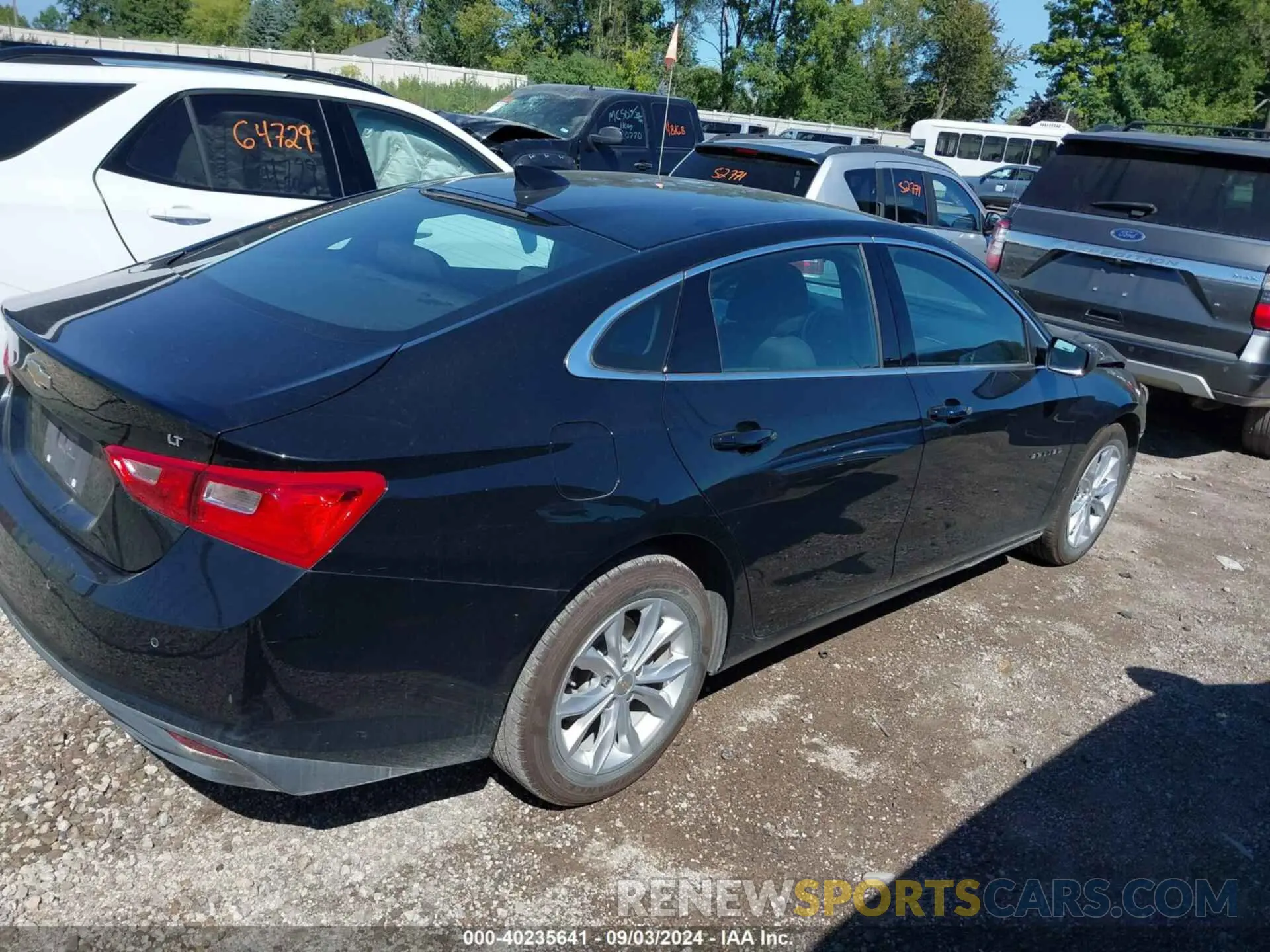 4 Photograph of a damaged car 1G1ZD5ST8RF125086 CHEVROLET MALIBU 2024