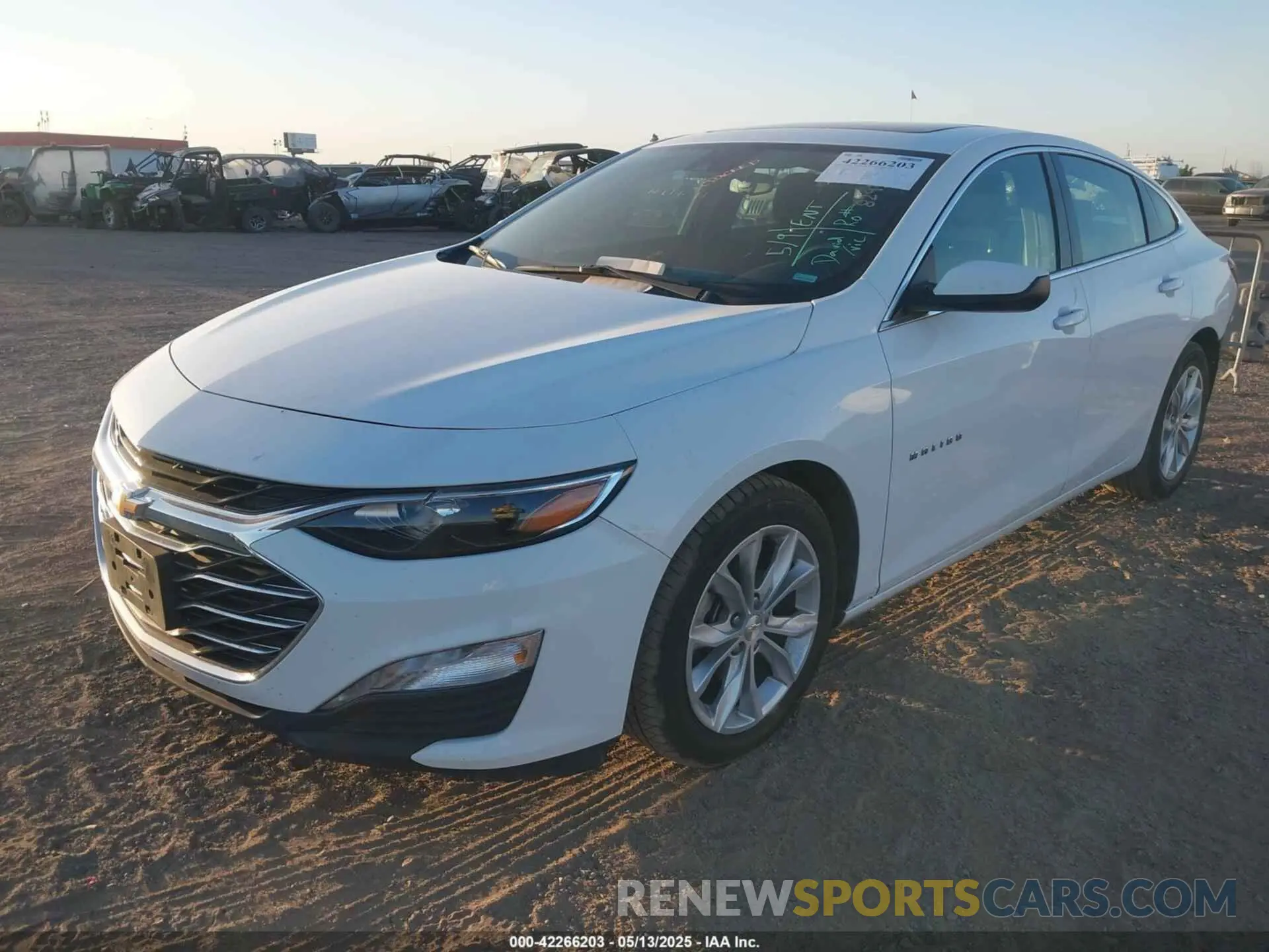 2 Photograph of a damaged car 1G1ZD5ST8RF154197 CHEVROLET MALIBU 2024