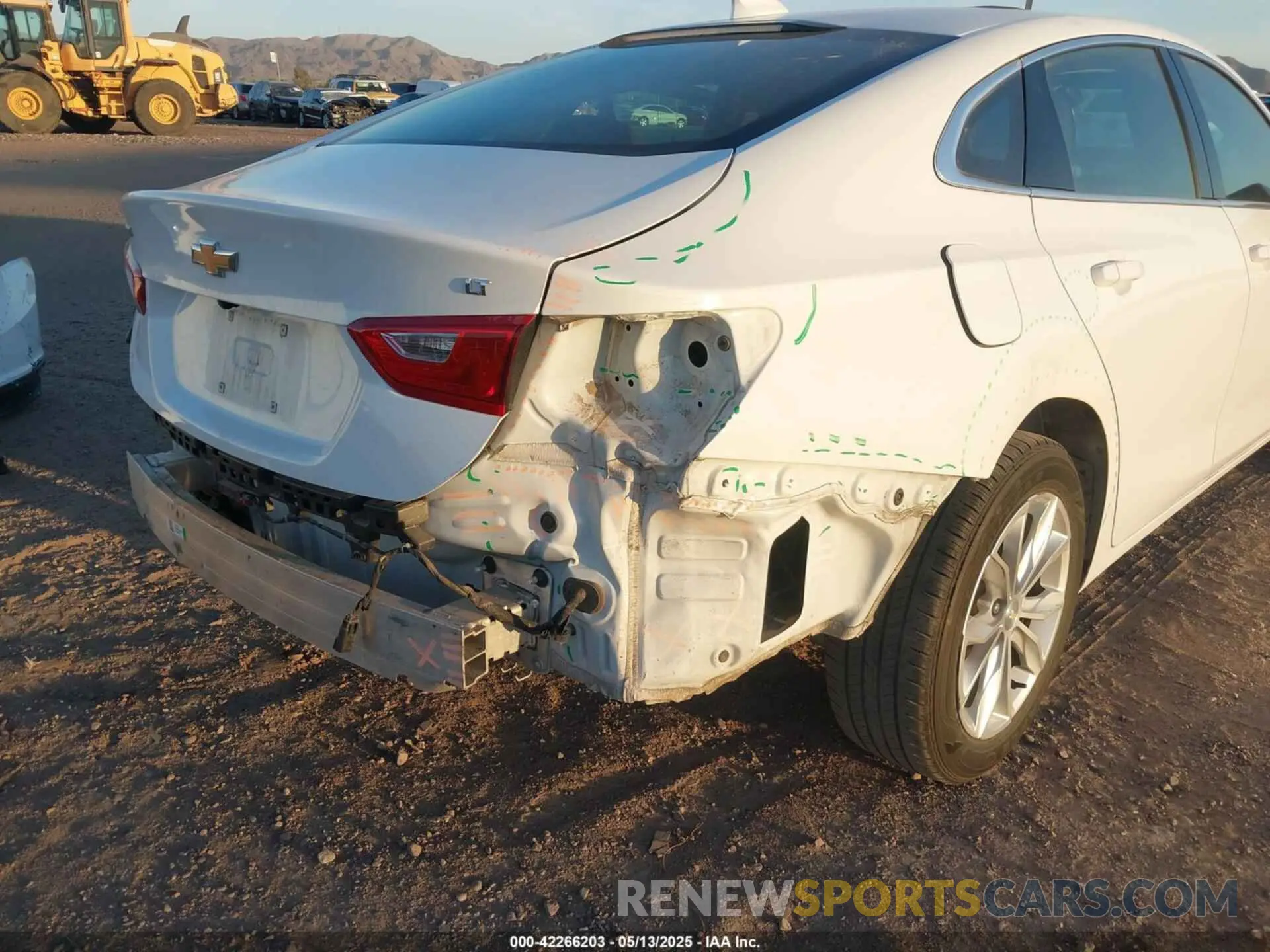 6 Photograph of a damaged car 1G1ZD5ST8RF154197 CHEVROLET MALIBU 2024