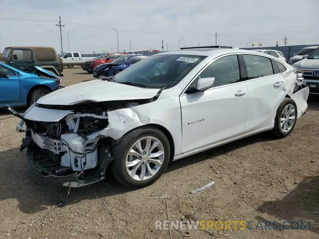 1 Photograph of a damaged car 1G1ZD5ST8RF170397 CHEVROLET MALIBU 2024
