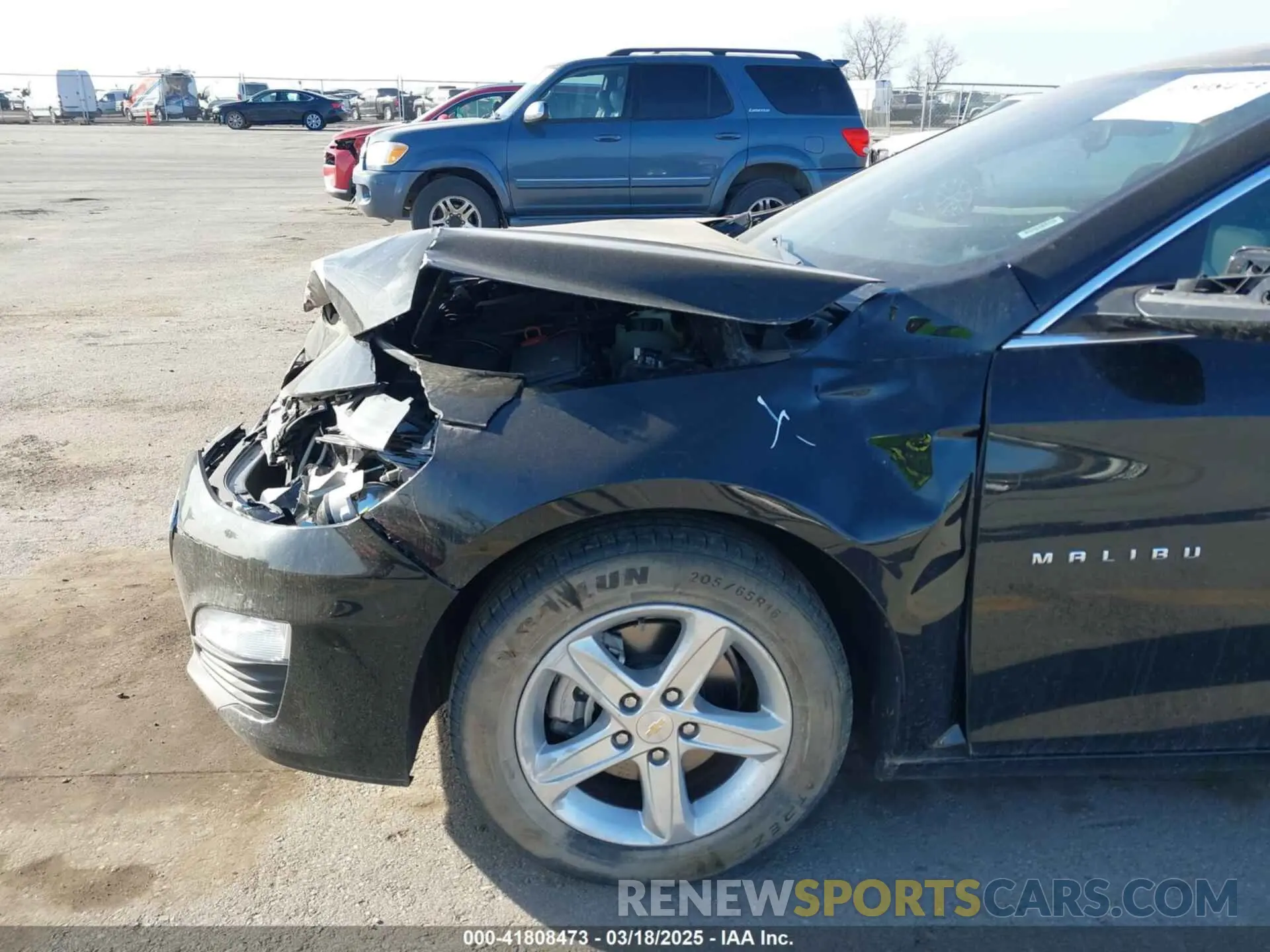 6 Photograph of a damaged car 1G1ZD5ST8RF177513 CHEVROLET MALIBU 2024
