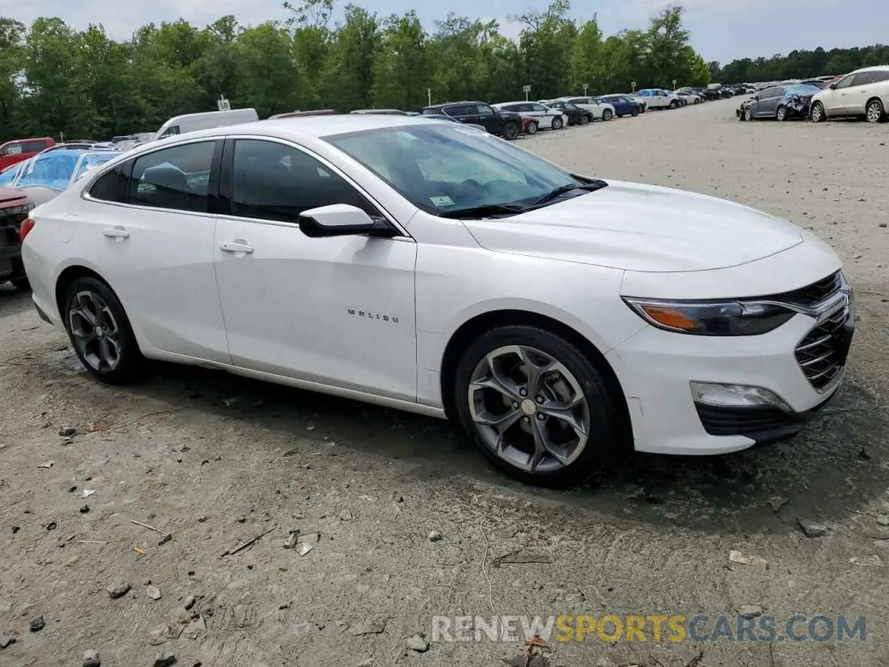 4 Photograph of a damaged car 1G1ZD5ST8RF203320 CHEVROLET MALIBU 2024