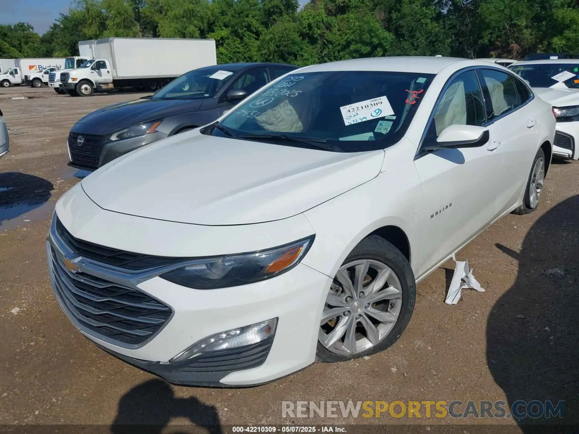 2 Photograph of a damaged car 1G1ZD5ST8RF222711 CHEVROLET MALIBU 2024