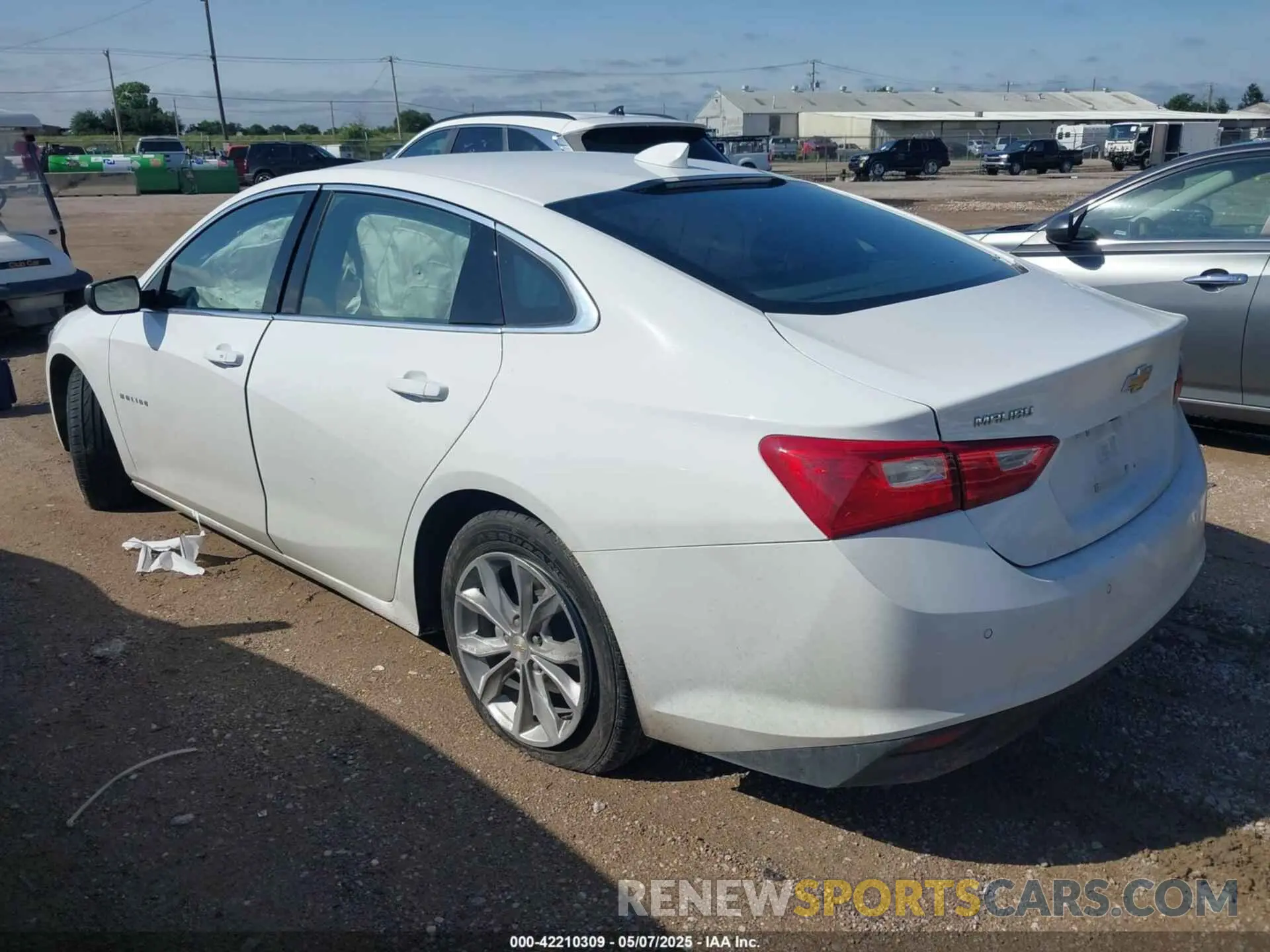 3 Photograph of a damaged car 1G1ZD5ST8RF222711 CHEVROLET MALIBU 2024