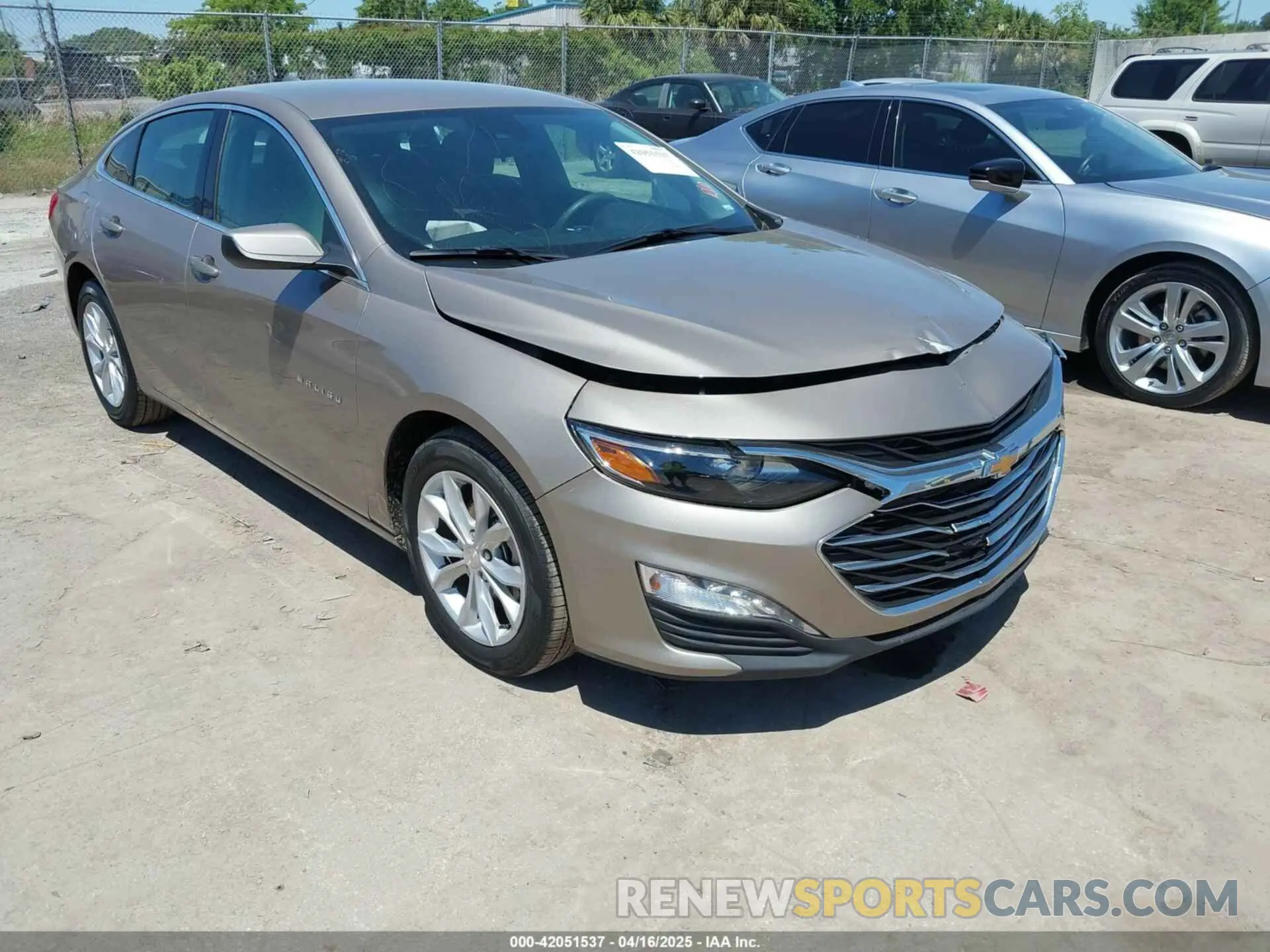 1 Photograph of a damaged car 1G1ZD5ST8RF223163 CHEVROLET MALIBU 2024