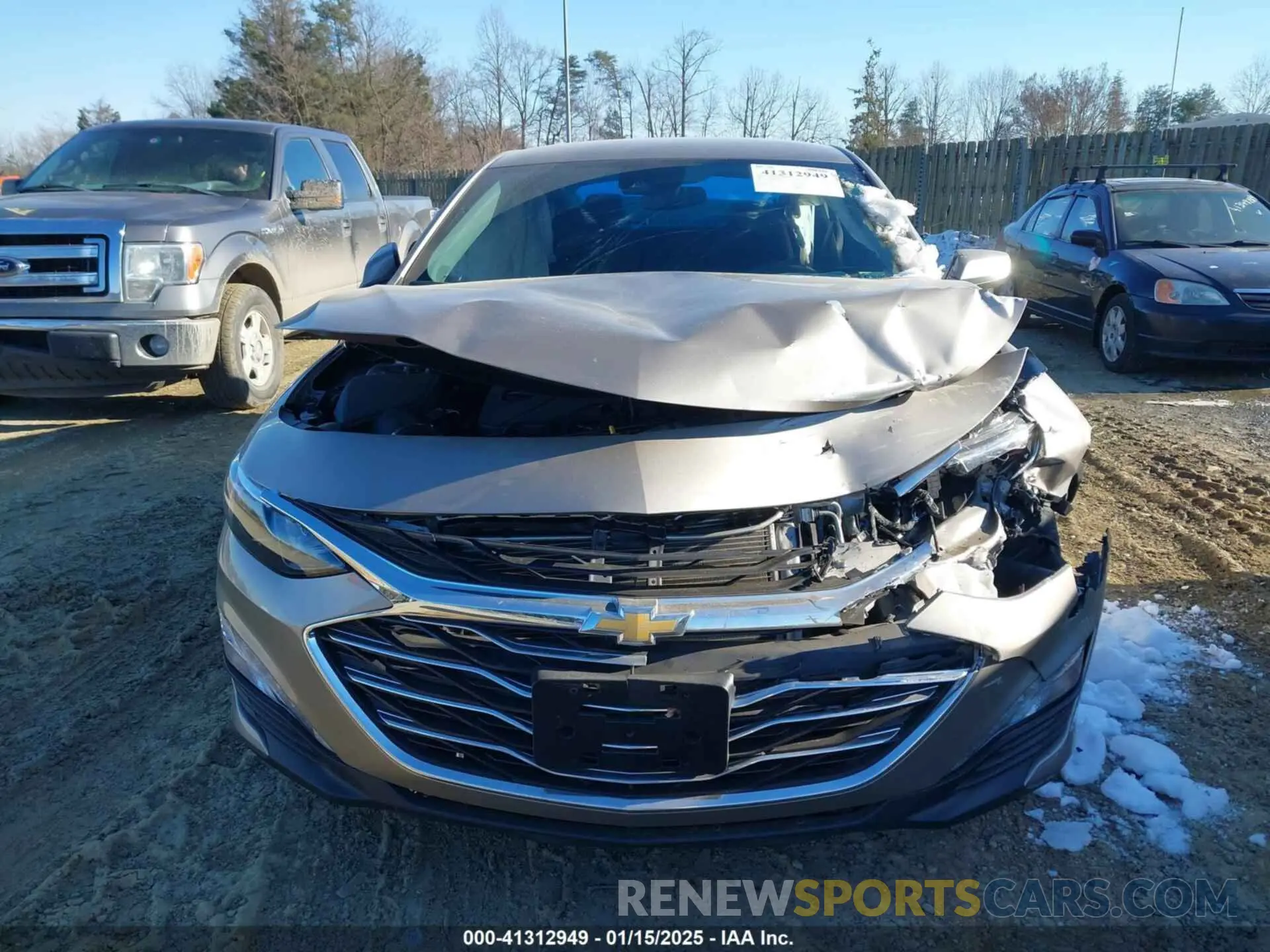 12 Photograph of a damaged car 1G1ZD5ST8RF234051 CHEVROLET MALIBU 2024