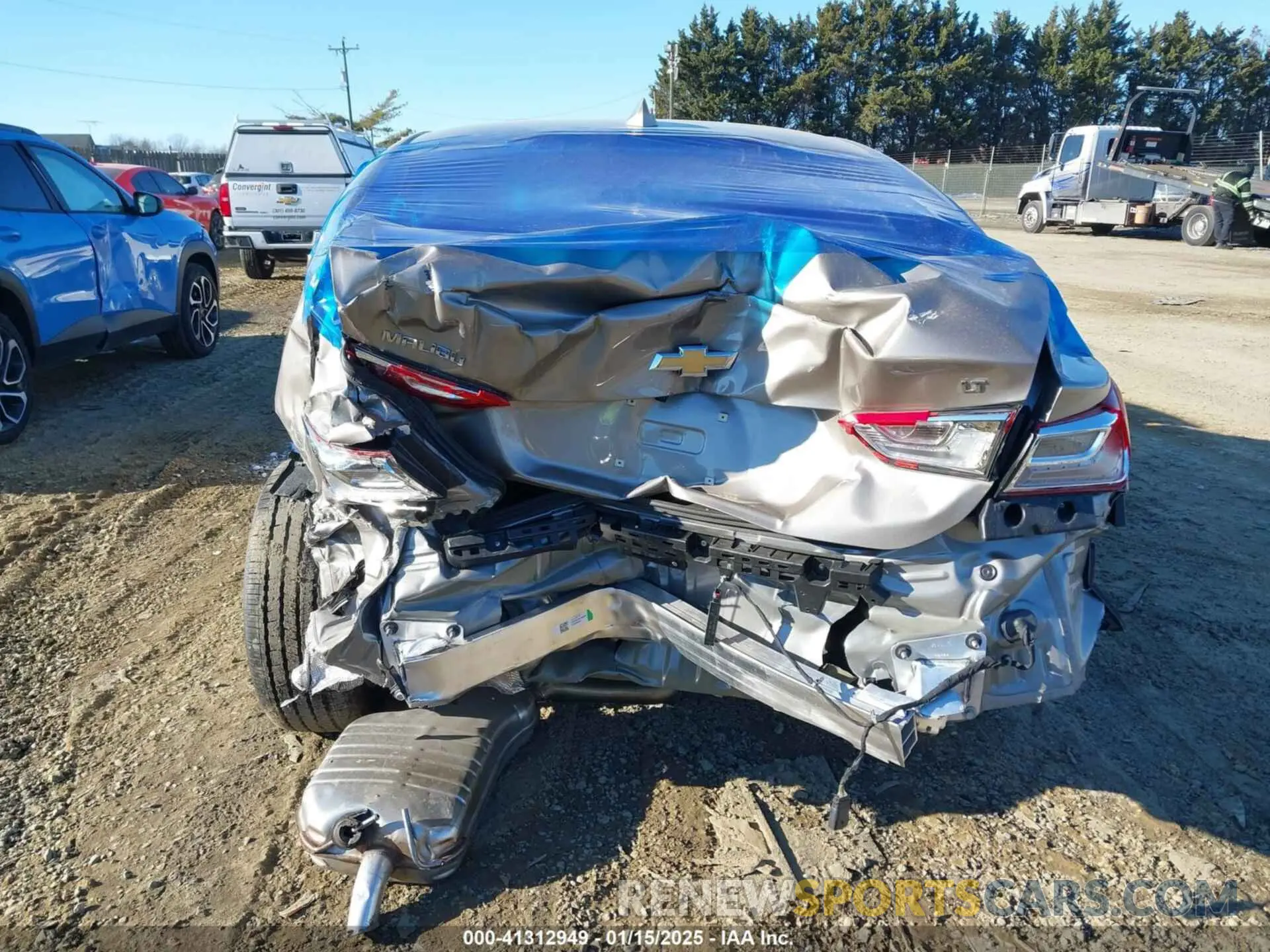 16 Photograph of a damaged car 1G1ZD5ST8RF234051 CHEVROLET MALIBU 2024
